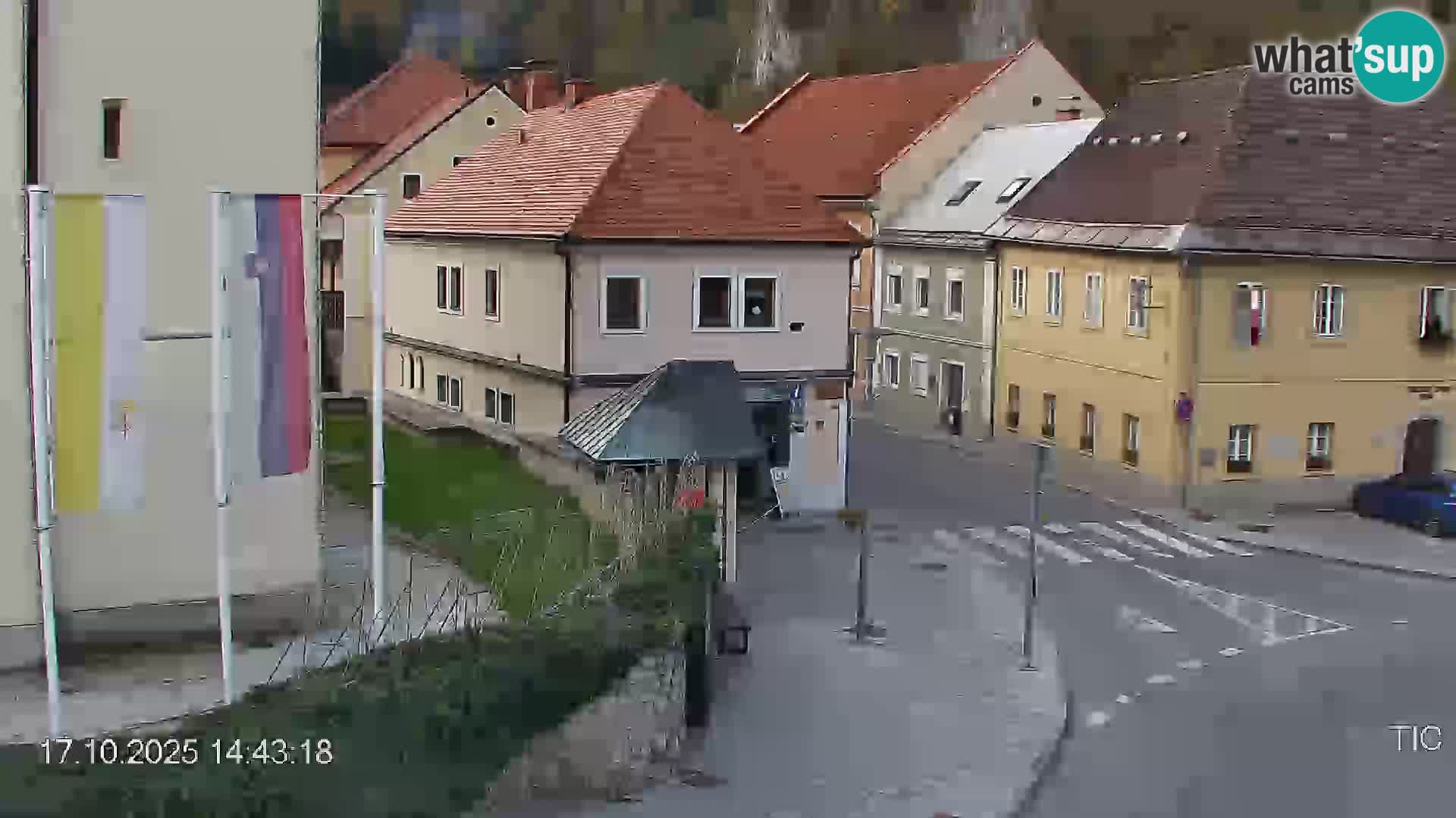 Črna na Koroškem Stadtzentrum | Koroška | Slowenien