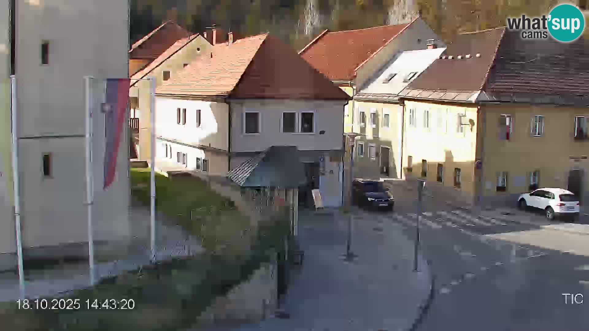 Črna na Koroškem Stadtzentrum | Koroška | Slowenien