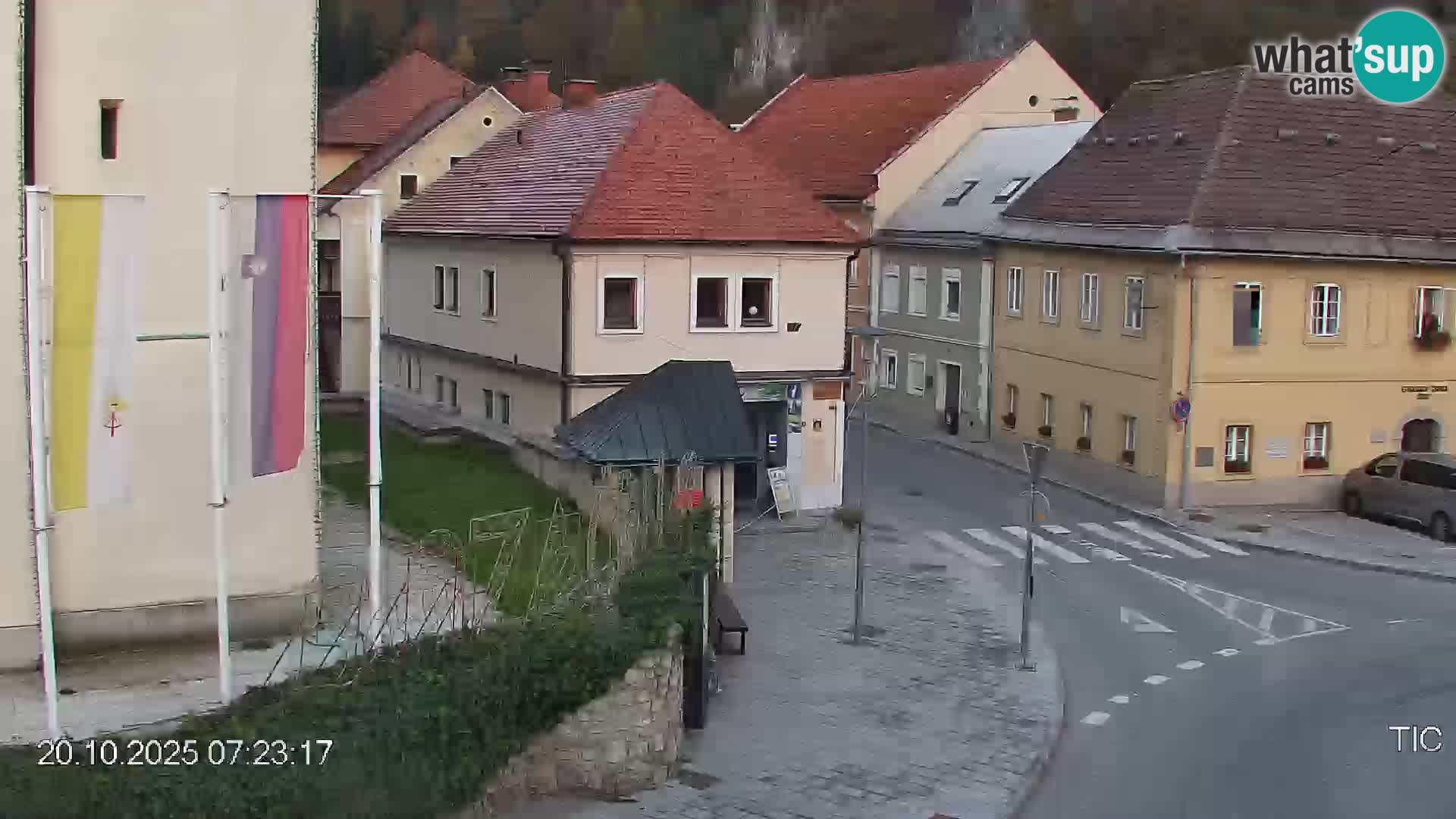 Črna na Koroškem Stadtzentrum | Koroška | Slowenien