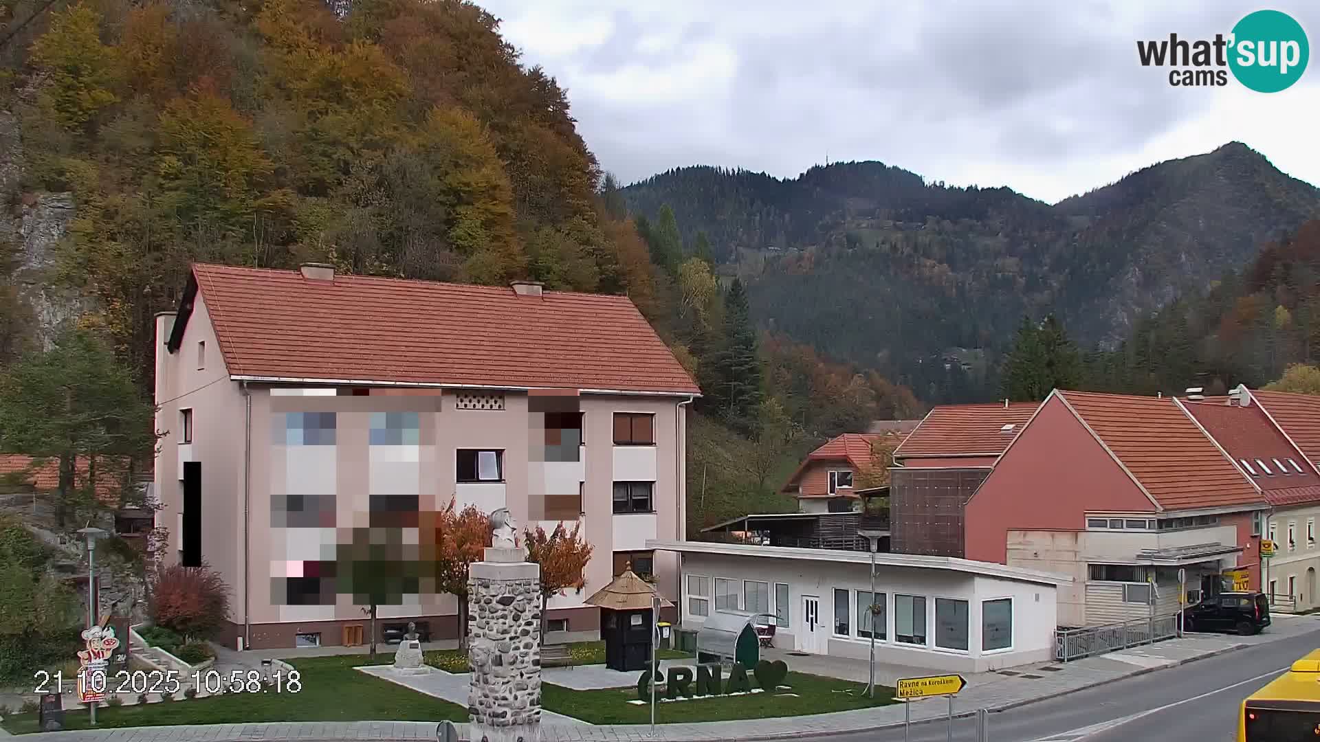Črna na Koroškem mestno jedro | Koroška
