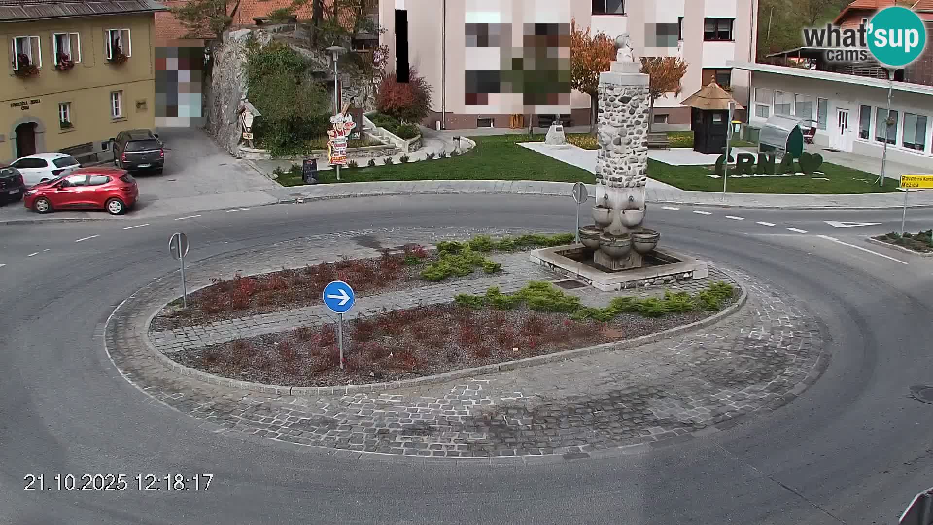 Črna na Koroškem Stadtzentrum | Koroška | Slowenien