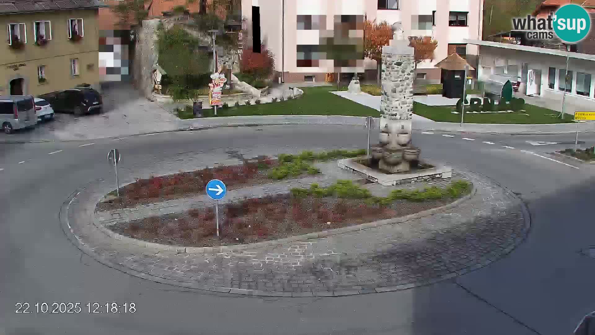 Črna na Koroškem Stadtzentrum | Koroška | Slowenien