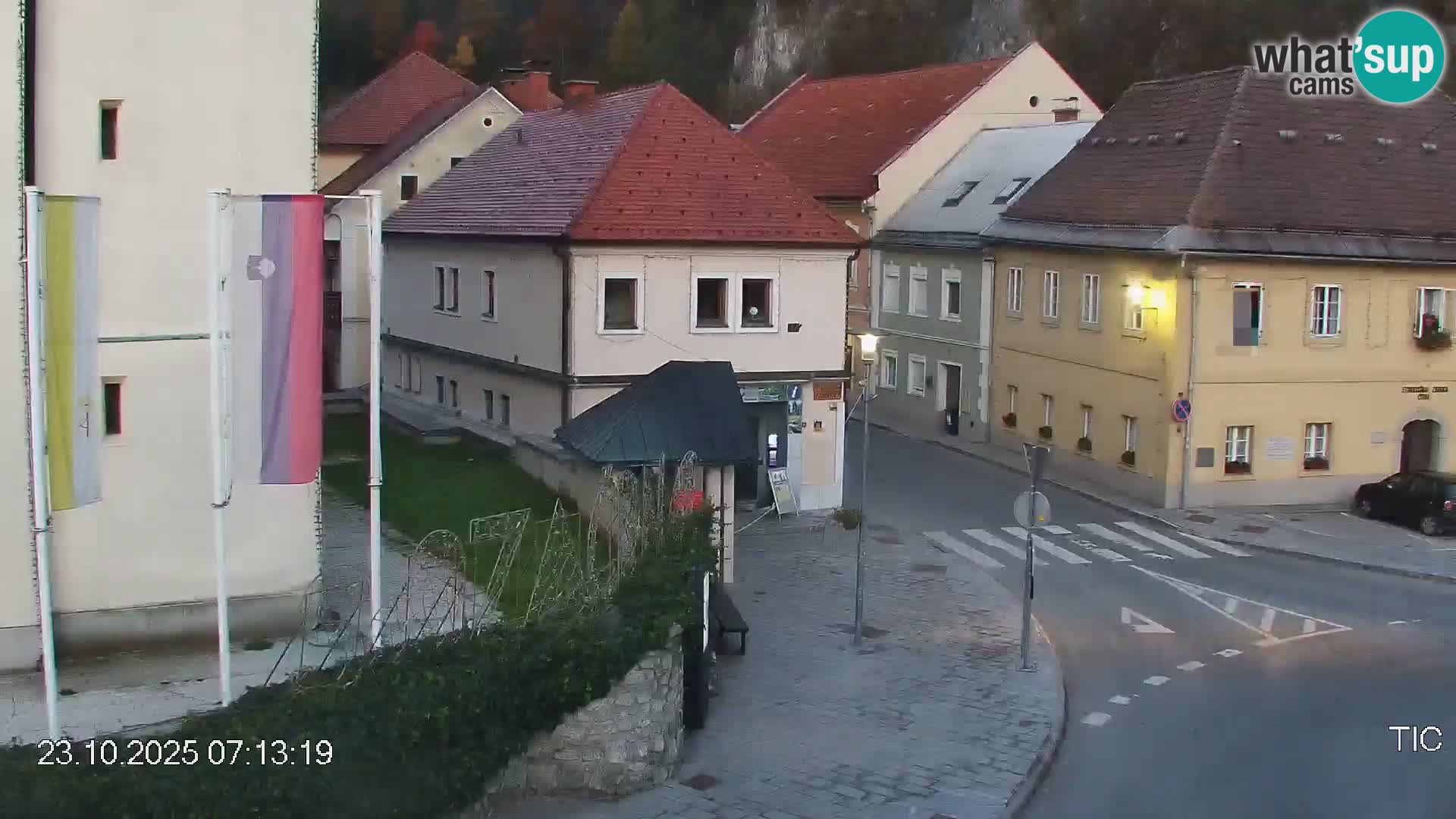 Črna na Koroškem Stadtzentrum | Koroška | Slowenien