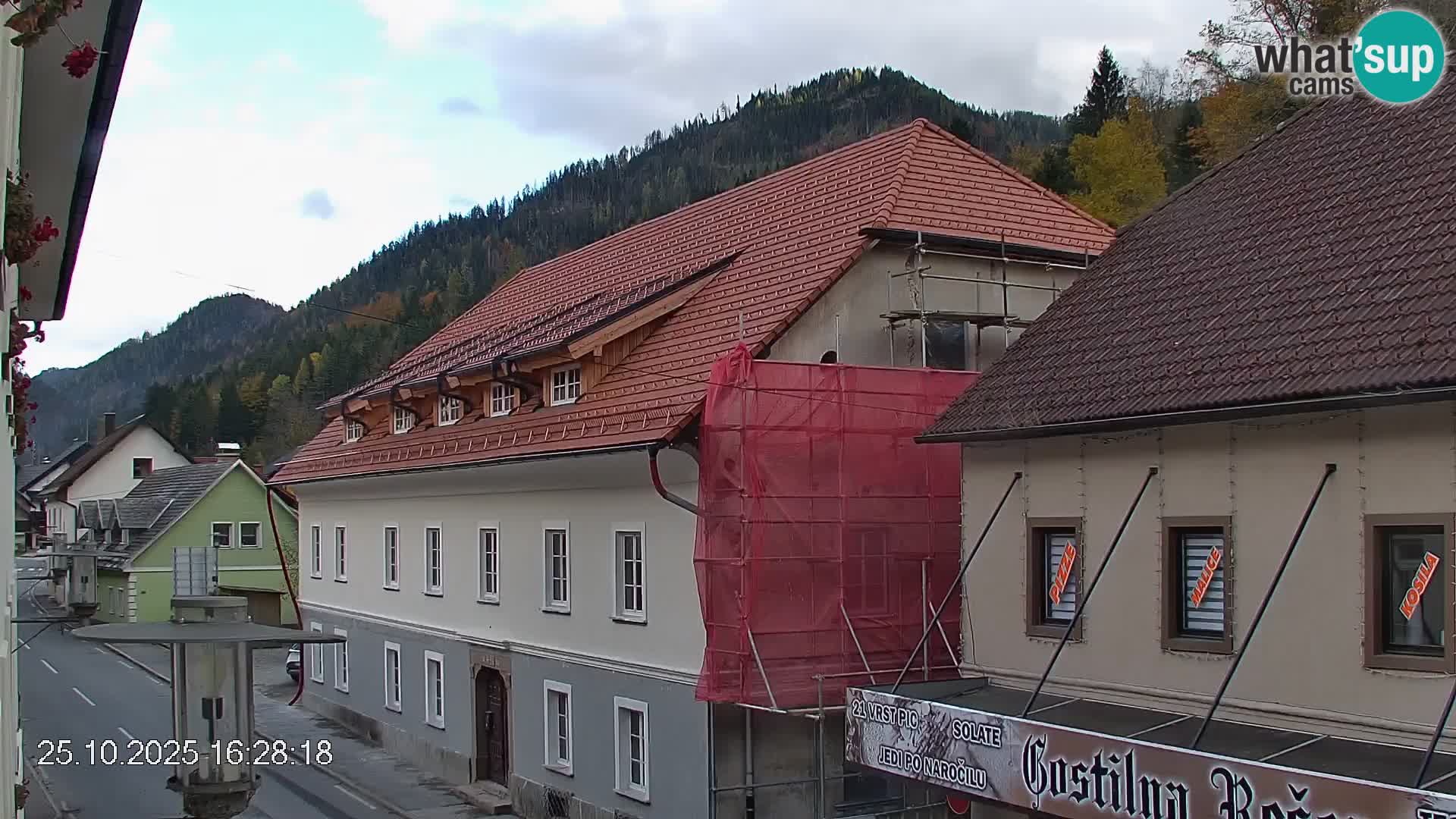 Črna na Koroškem Stadtzentrum | Koroška | Slowenien