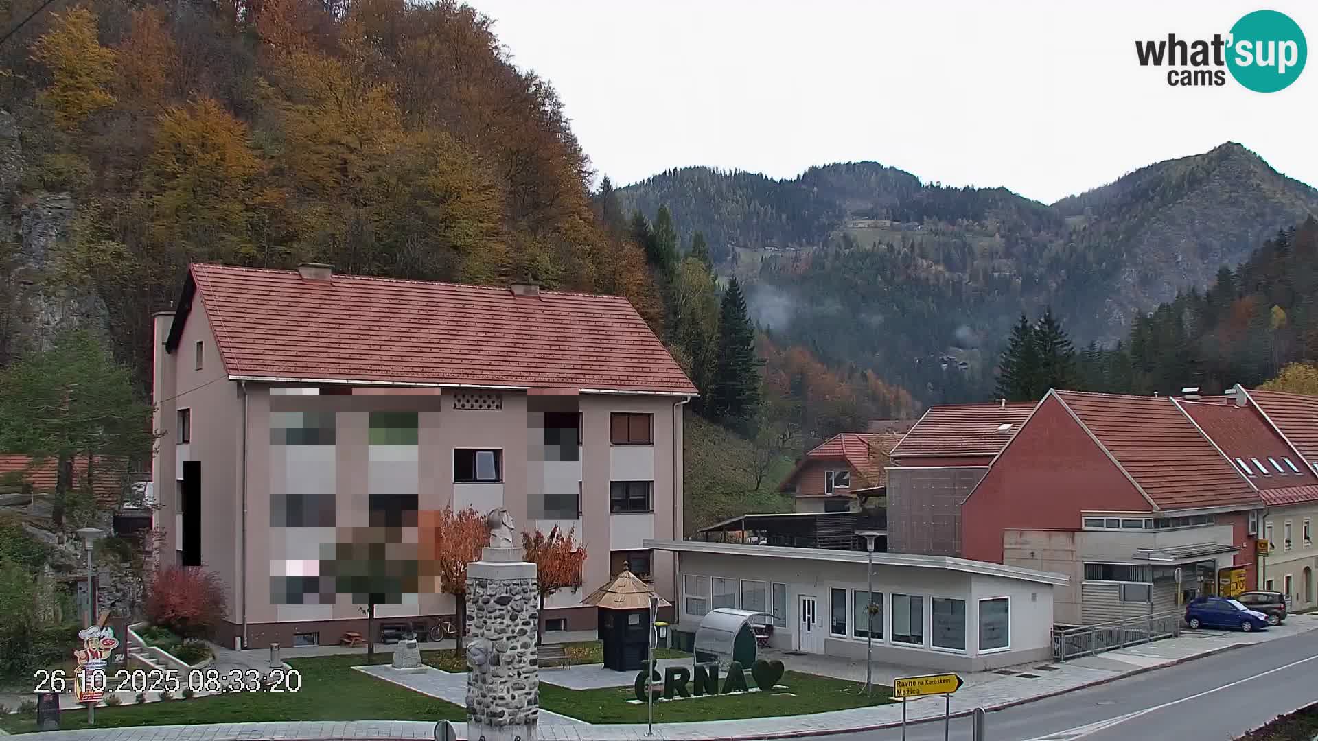 Črna na Koroškem Stadtzentrum | Koroška | Slowenien