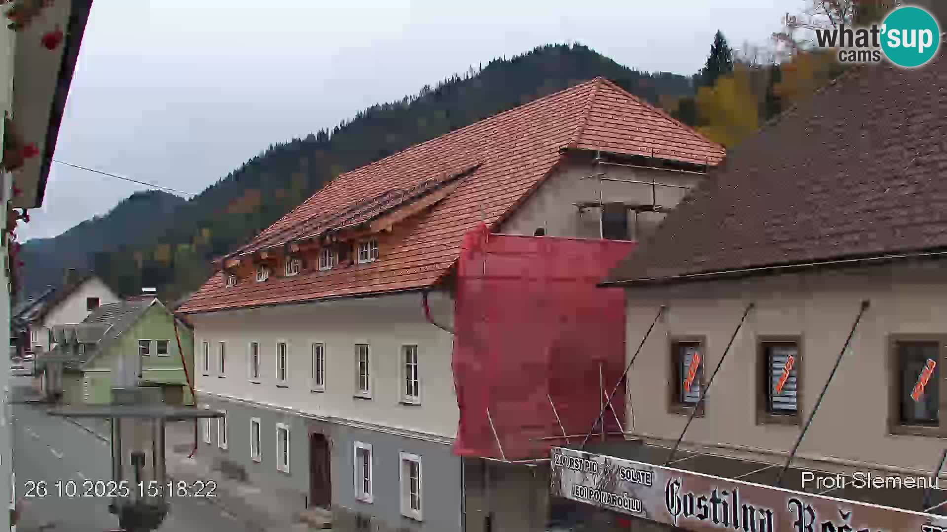 Črna na Koroškem Stadtzentrum | Koroška | Slowenien