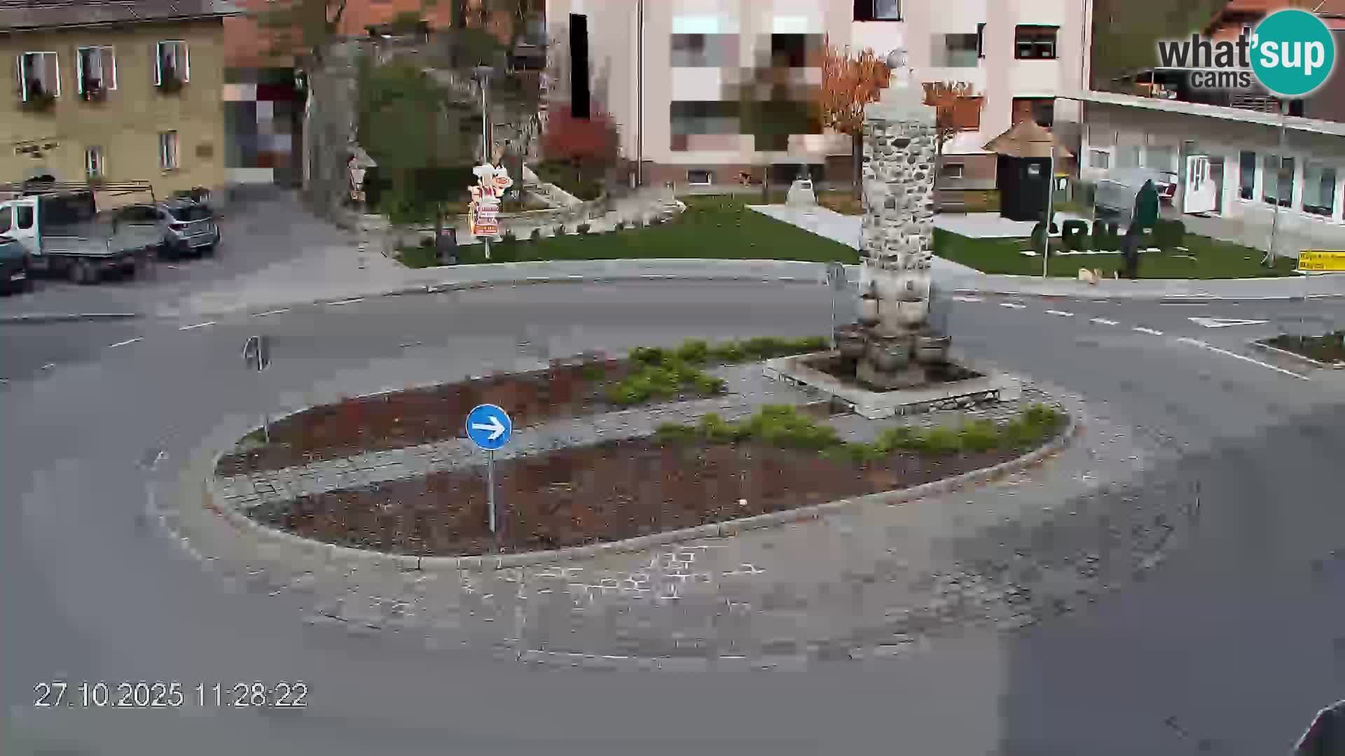 Črna na Koroškem Stadtzentrum | Koroška | Slowenien