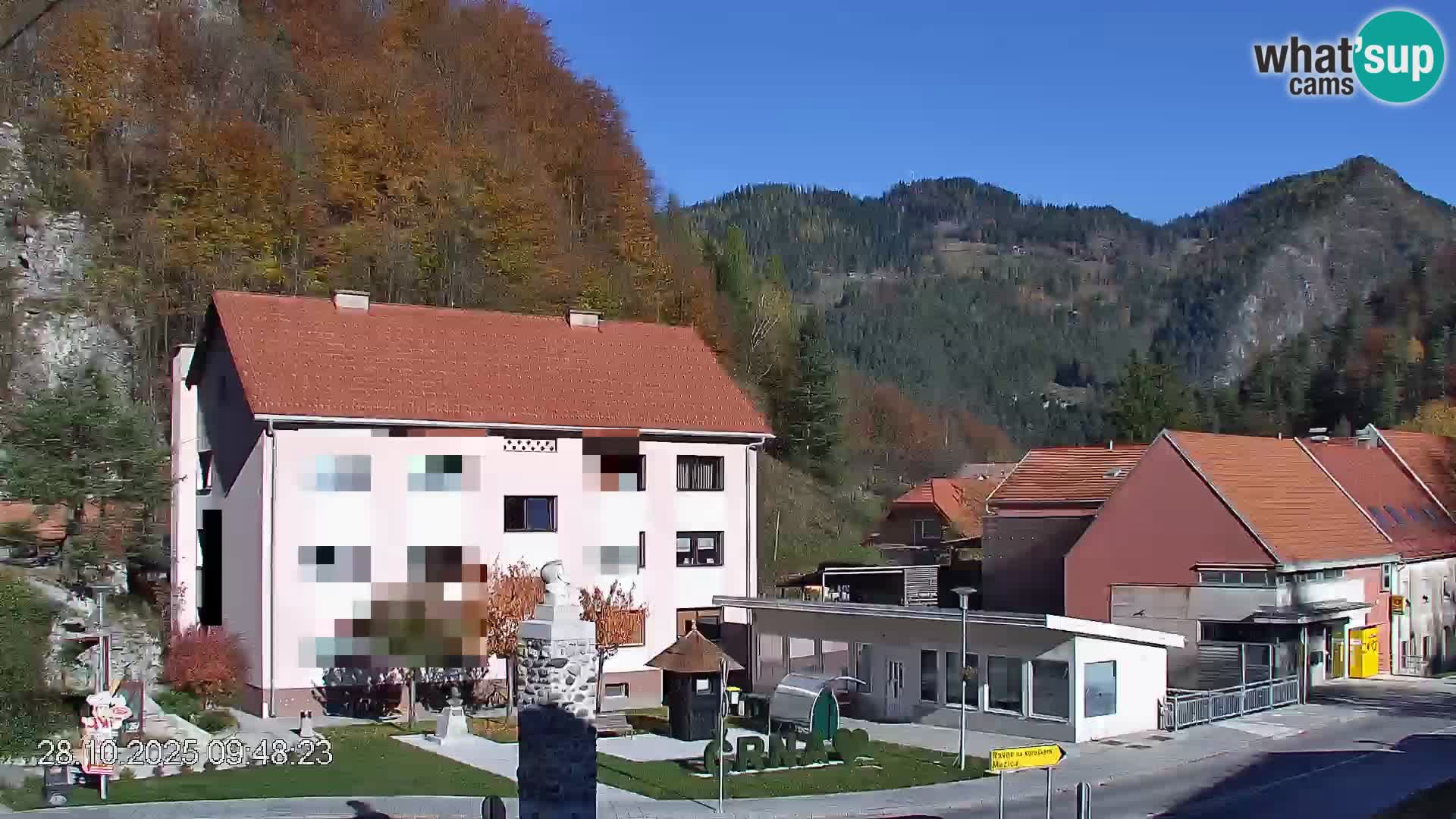Črna na Koroškem Stadtzentrum | Koroška | Slowenien