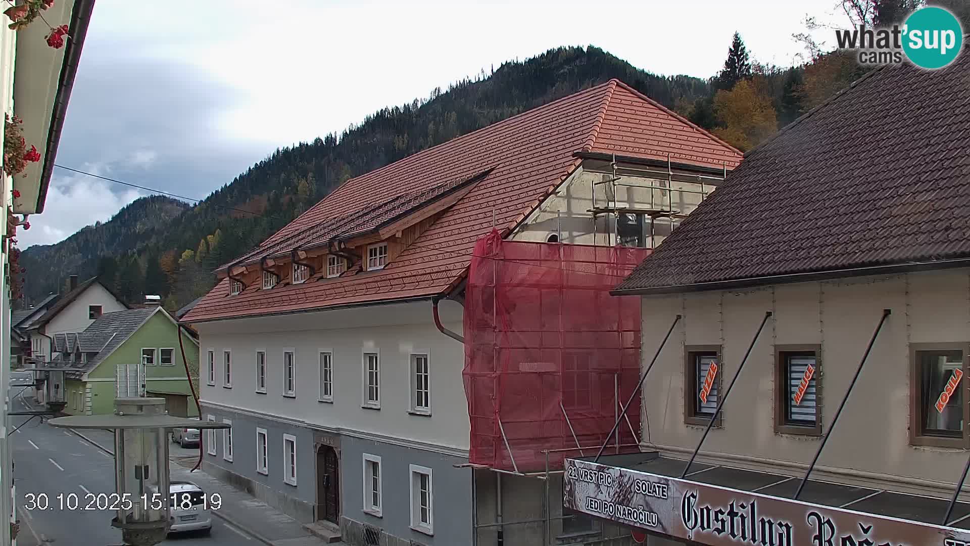 Črna na Koroškem Stadtzentrum | Koroška | Slowenien