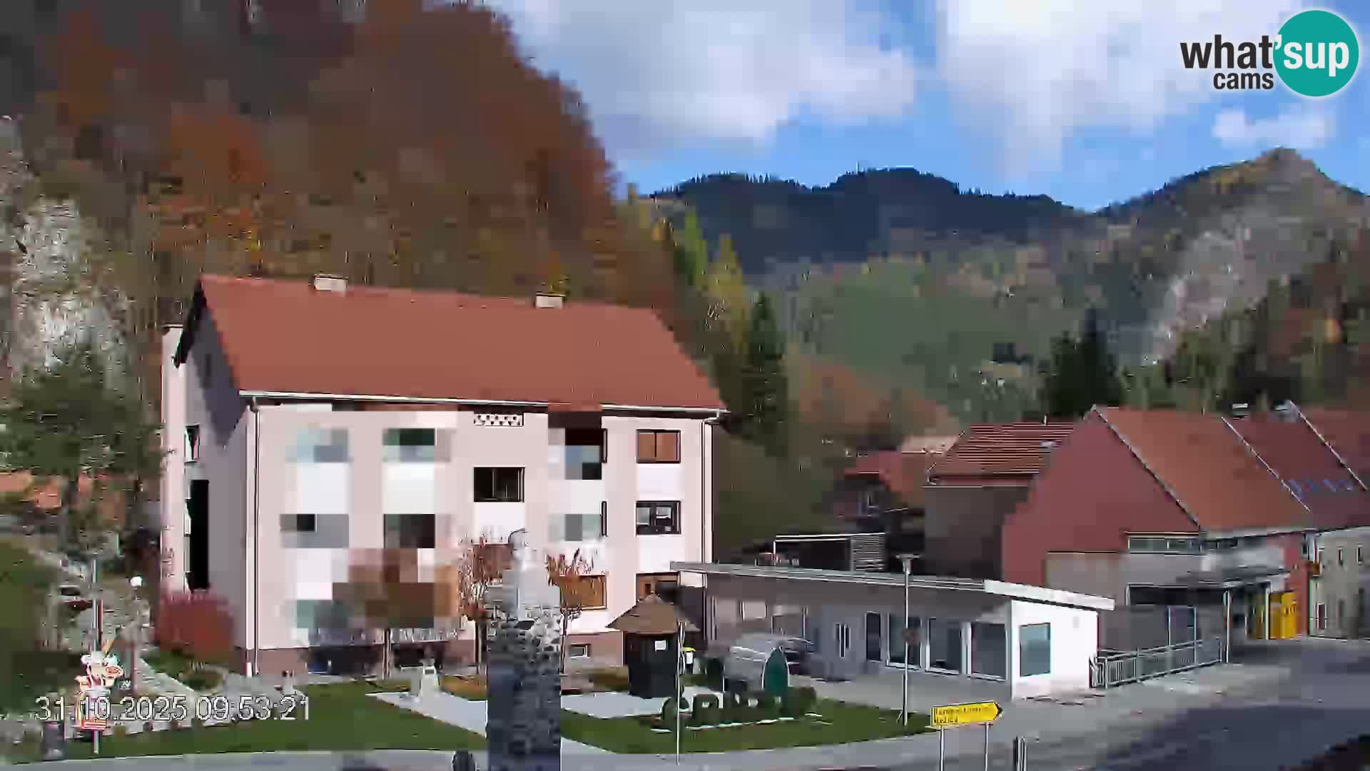 Črna na Koroškem Stadtzentrum | Koroška | Slowenien