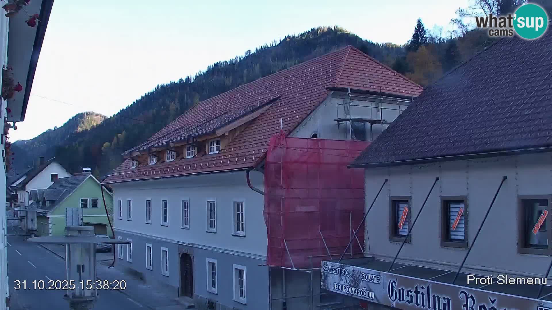 Črna na Koroškem Stadtzentrum | Koroška | Slowenien