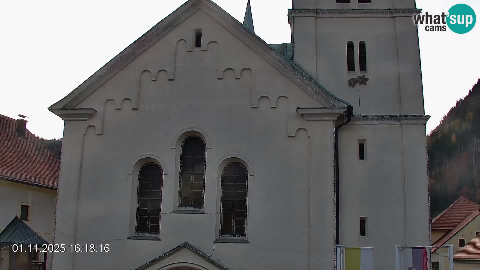 Črna na Koroškem Stadtzentrum | Koroška | Slowenien