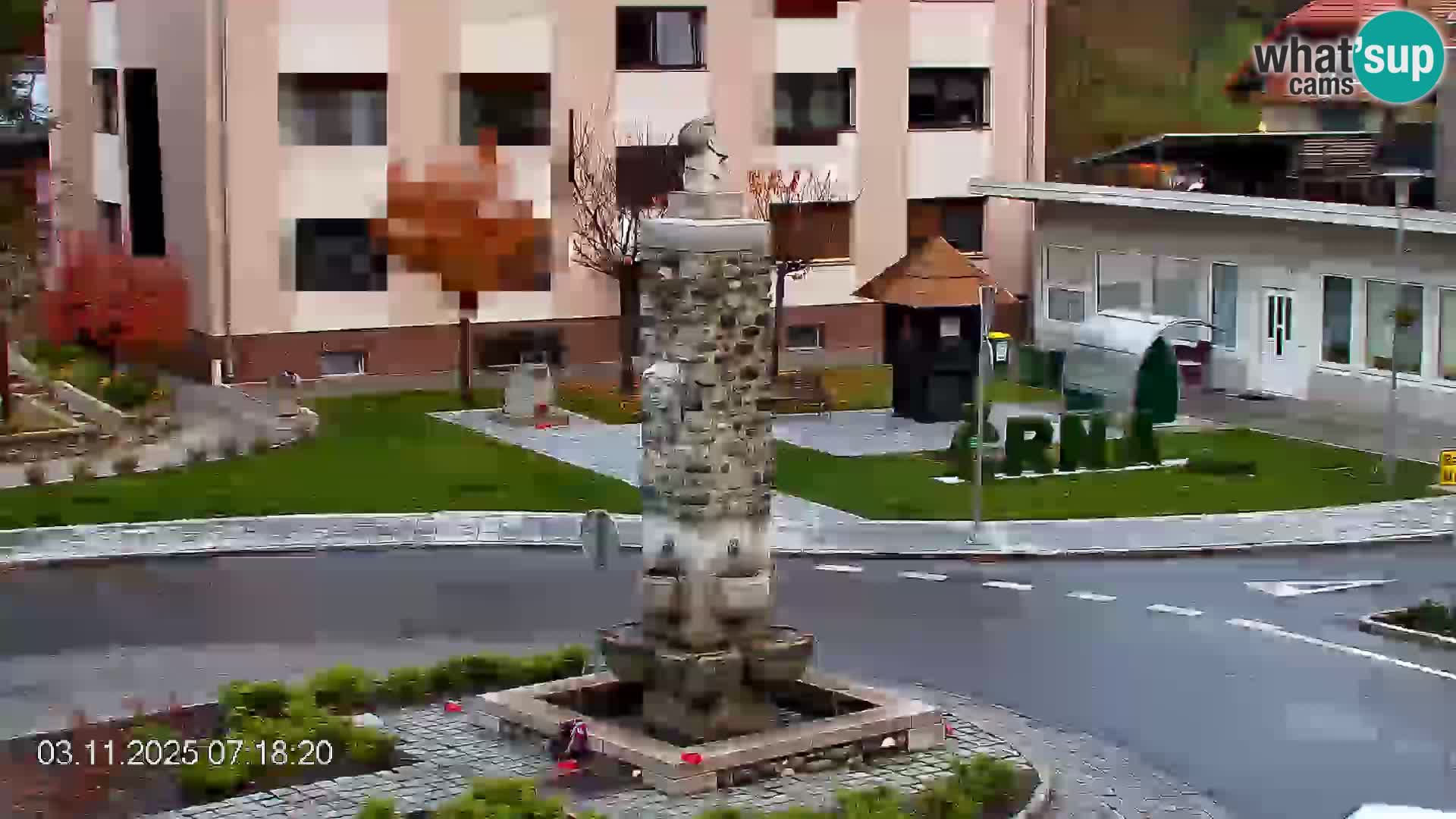 Črna na Koroškem Stadtzentrum | Koroška | Slowenien