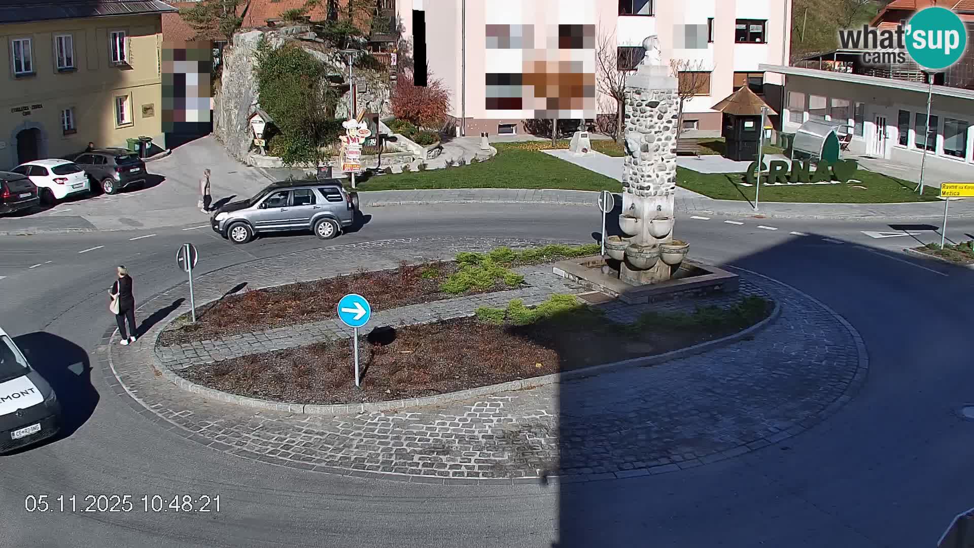 Črna na Koroškem Stadtzentrum | Koroška | Slowenien