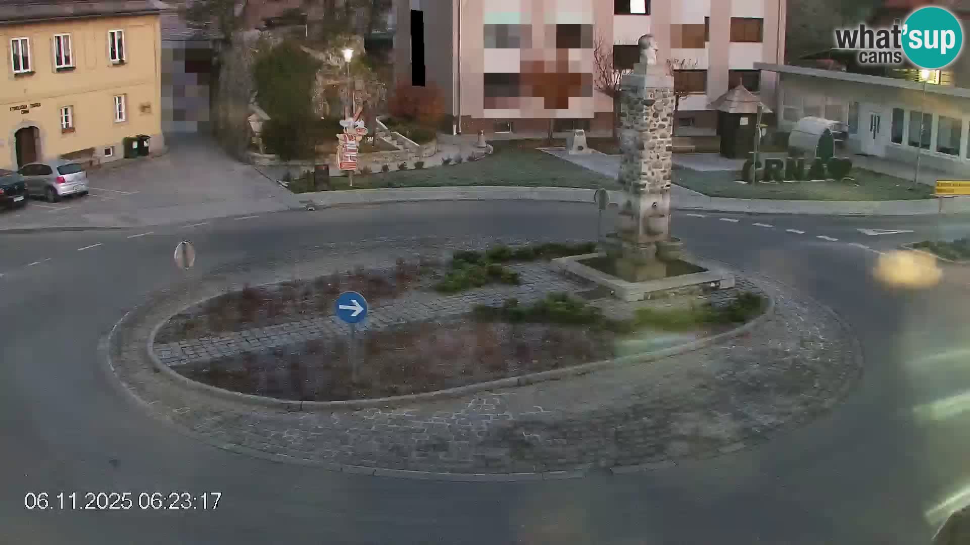 Črna na Koroškem Stadtzentrum | Koroška | Slowenien