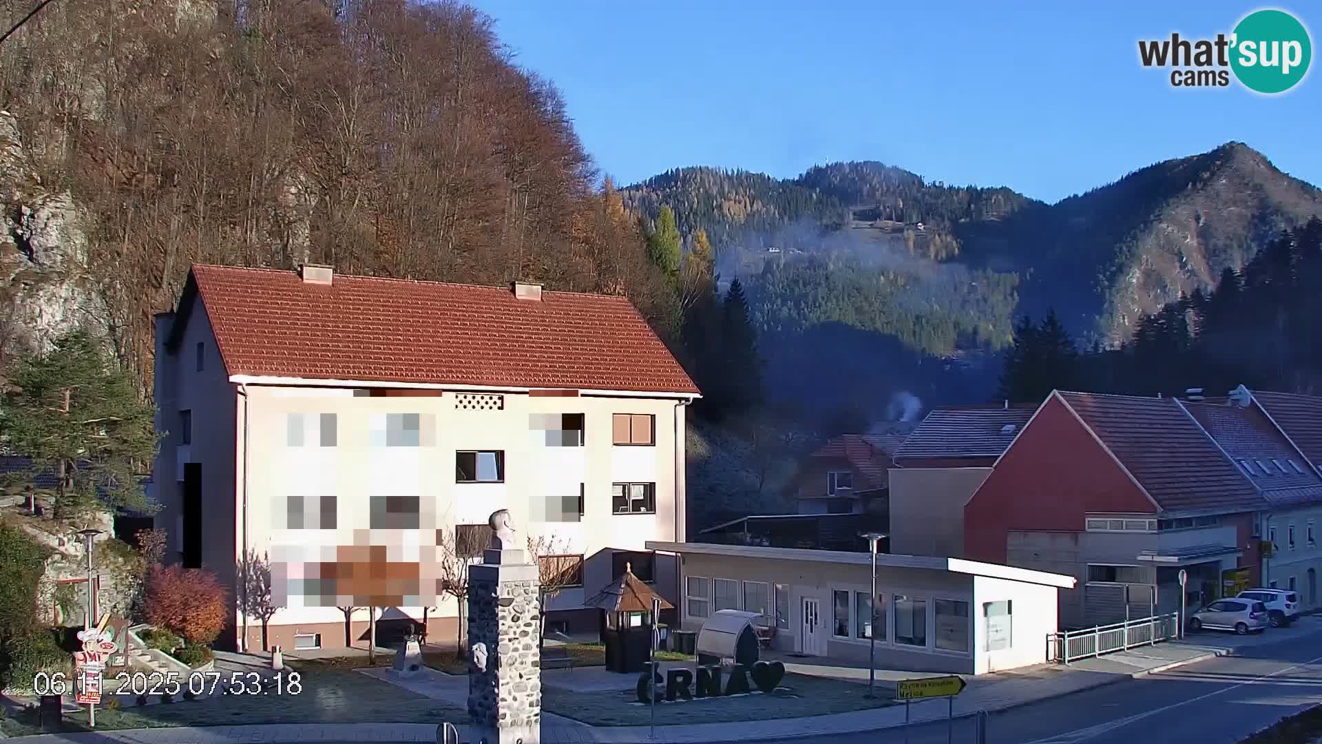 Črna na Koroškem Stadtzentrum | Koroška | Slowenien