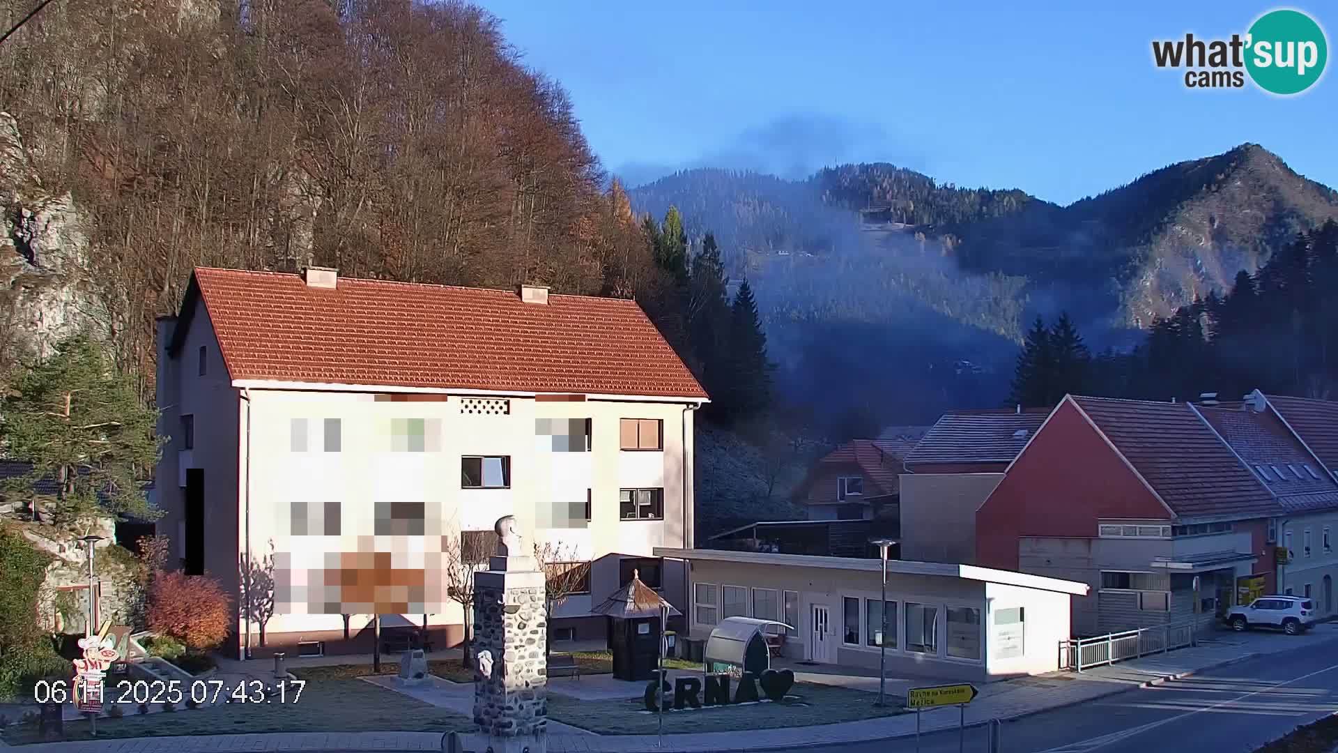 Črna na Koroškem Stadtzentrum | Koroška | Slowenien
