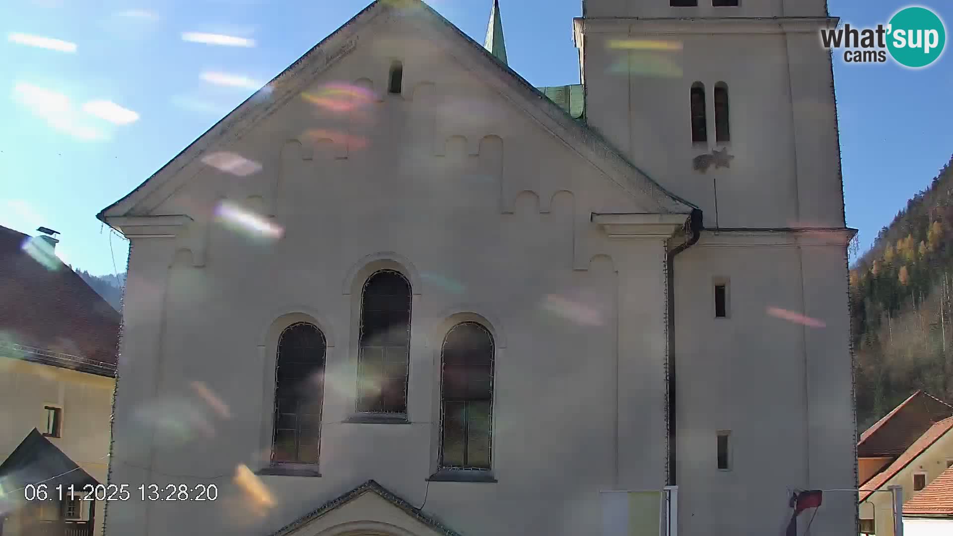 Črna na Koroškem Stadtzentrum | Koroška | Slowenien