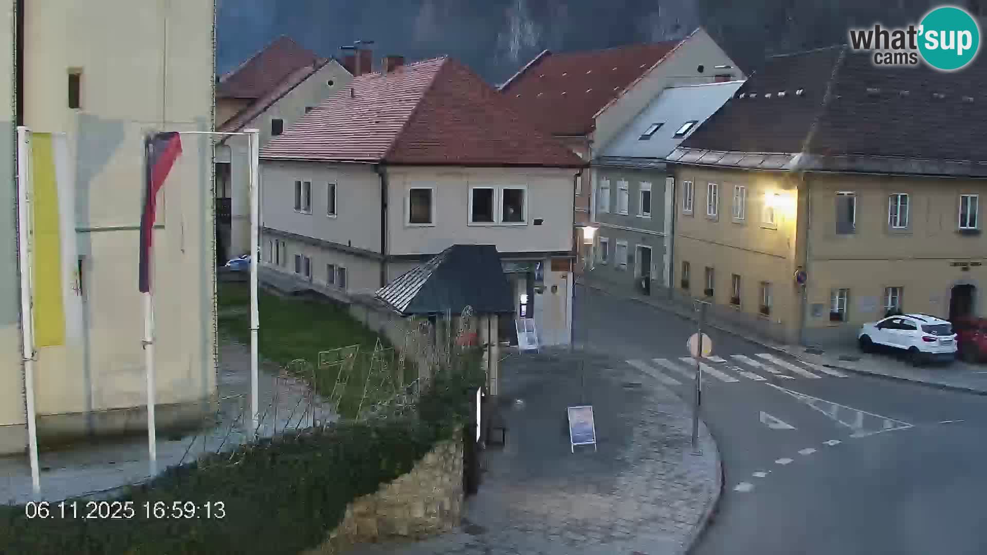 Črna na Koroškem Stadtzentrum | Koroška | Slowenien