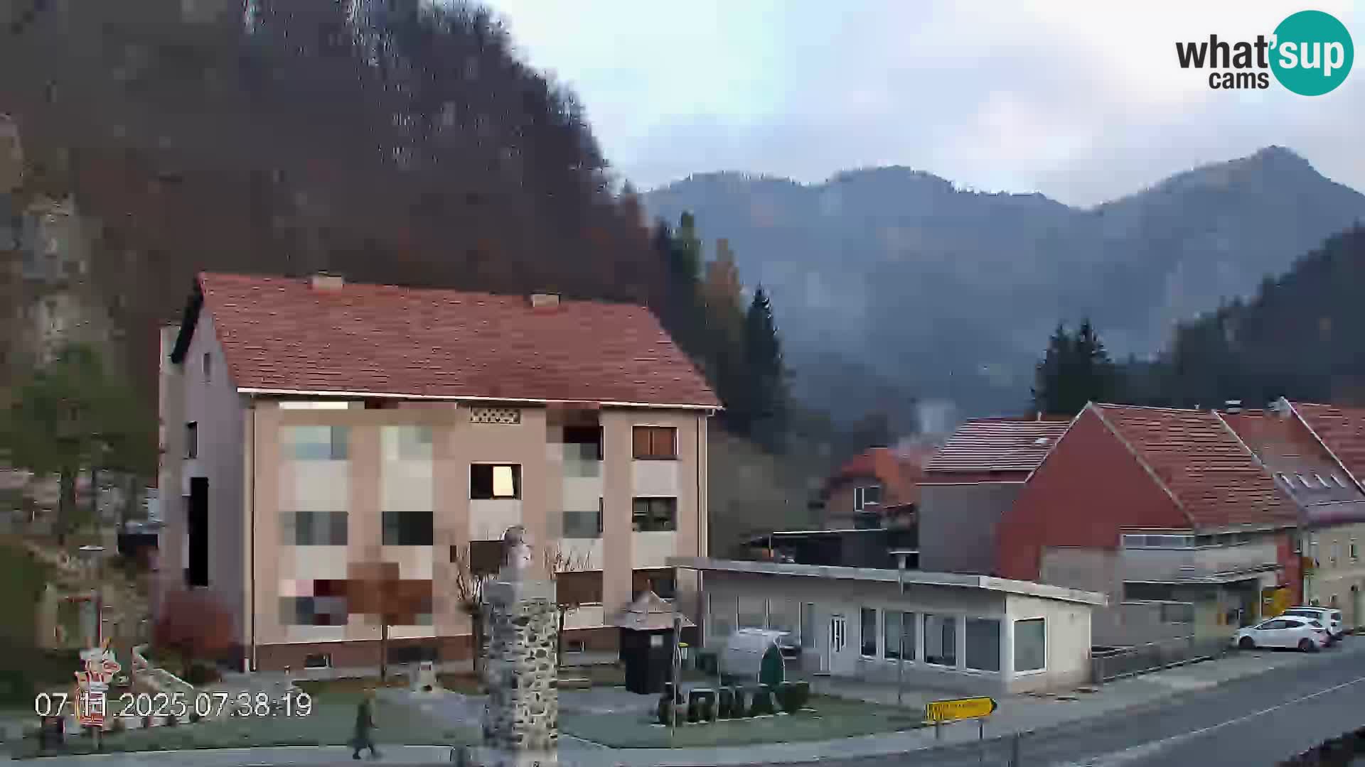 Črna na Koroškem Stadtzentrum | Koroška | Slowenien
