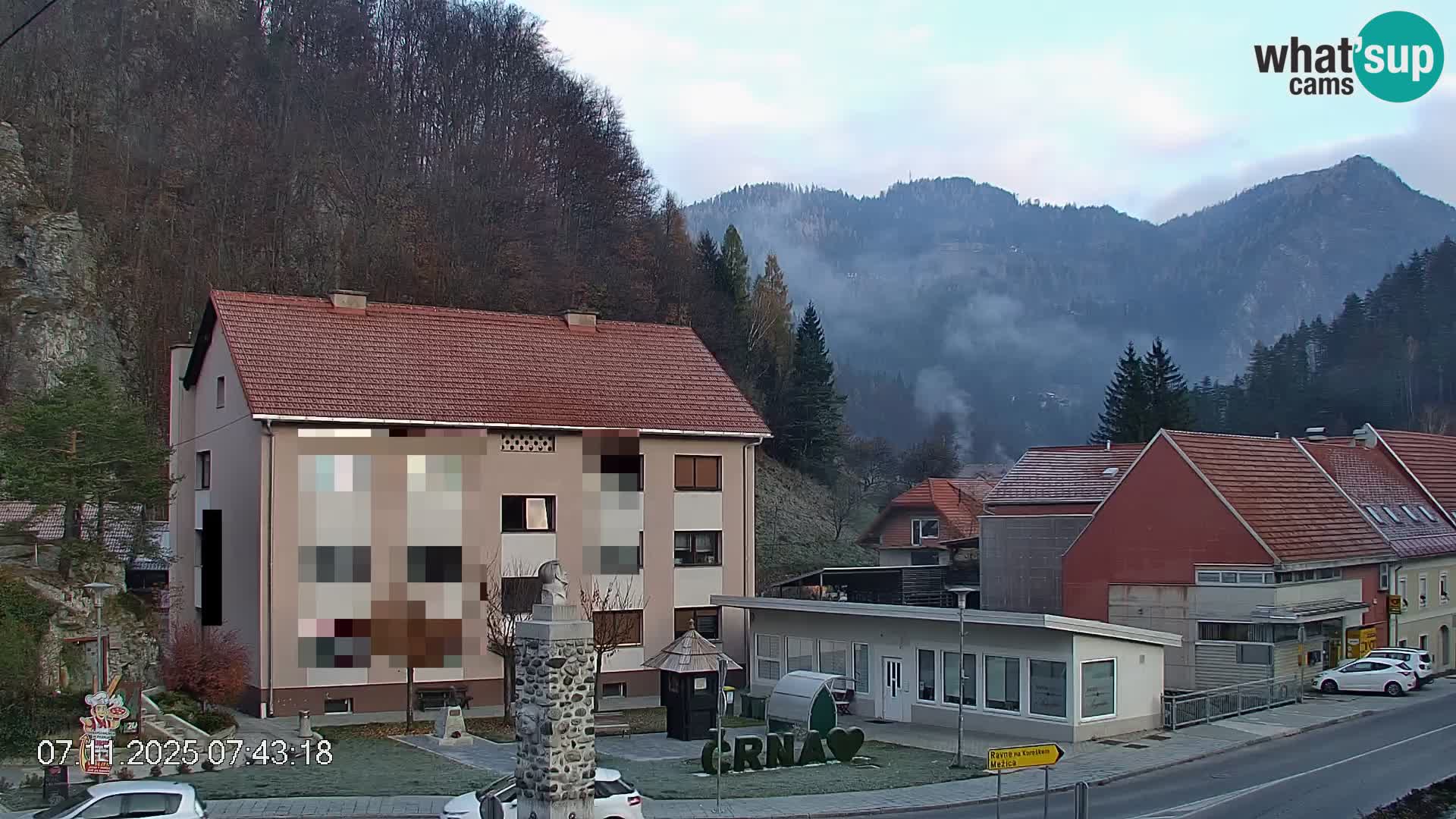 Črna na Koroškem Stadtzentrum | Koroška | Slowenien
