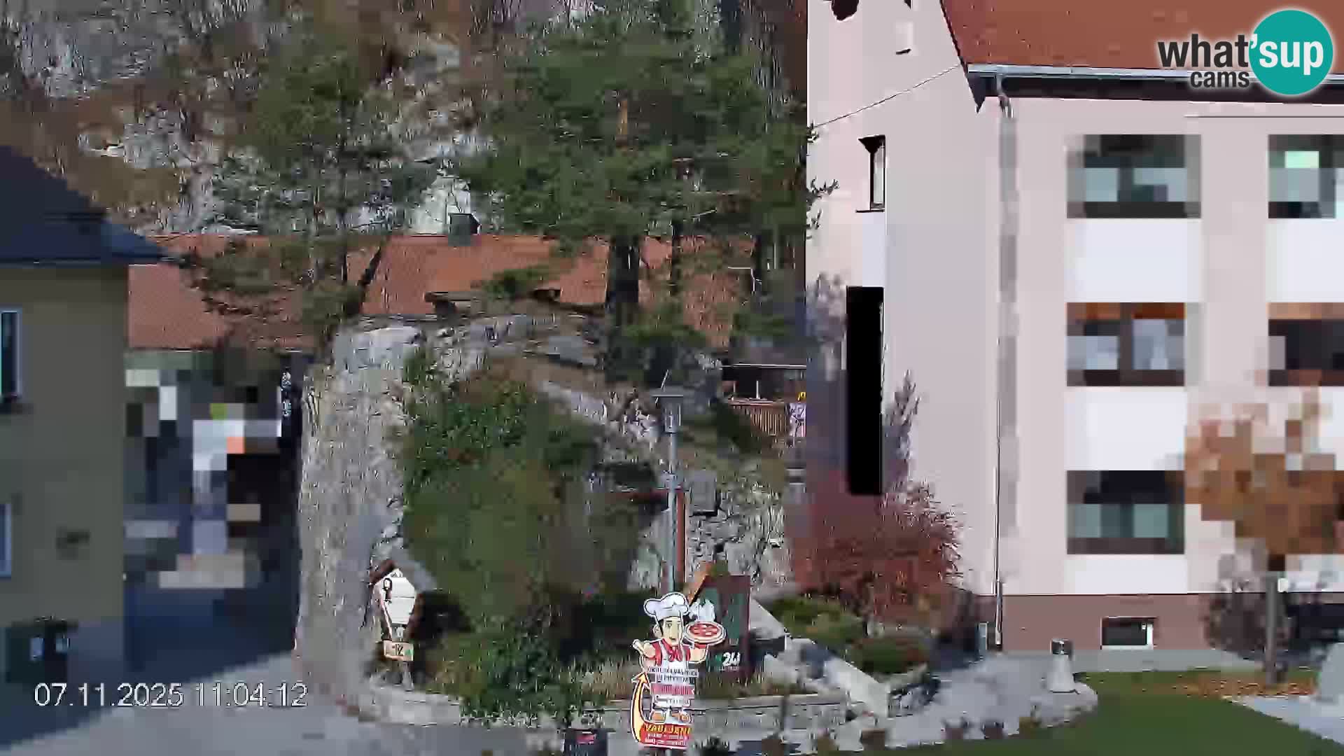 Črna na Koroškem Stadtzentrum | Koroška | Slowenien