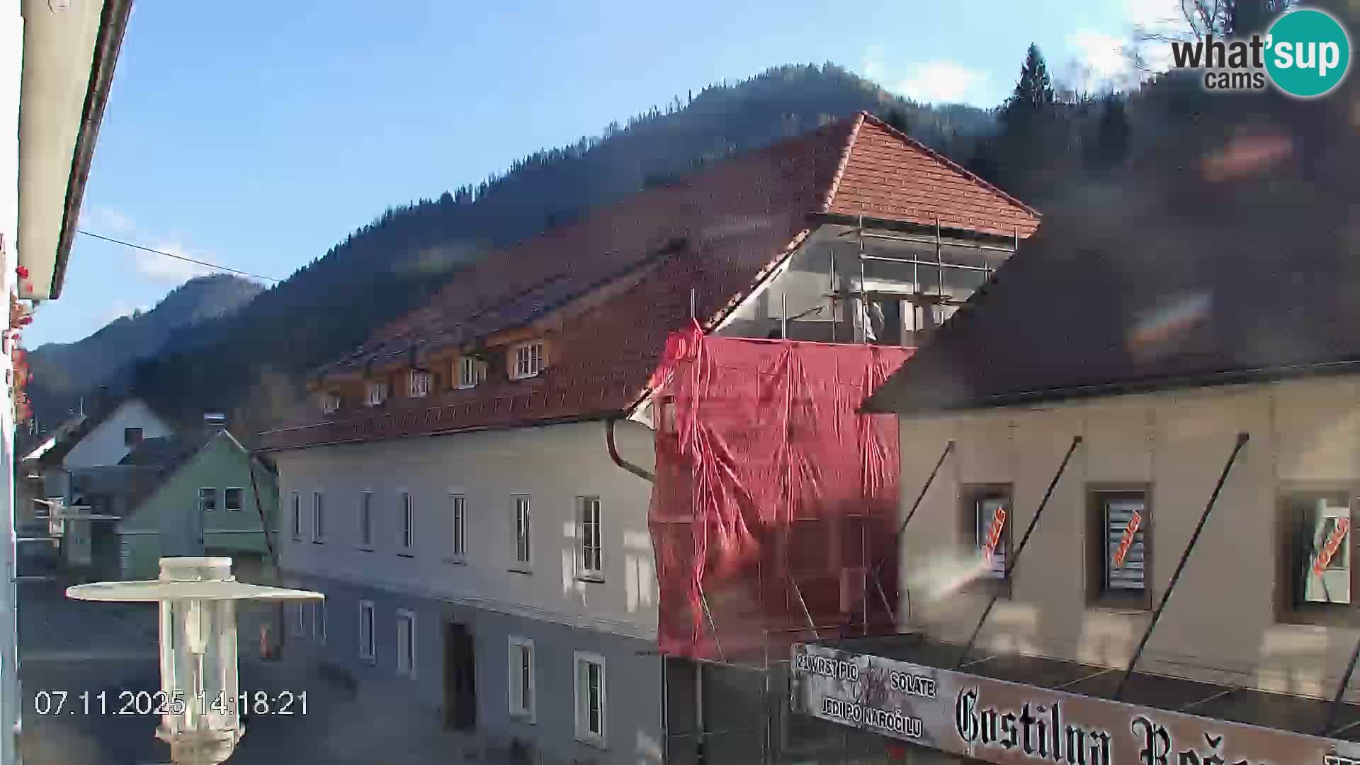 Črna na Koroškem Stadtzentrum | Koroška | Slowenien