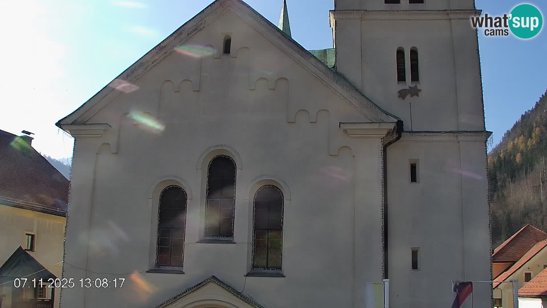 Črna na Koroškem Stadtzentrum | Koroška | Slowenien