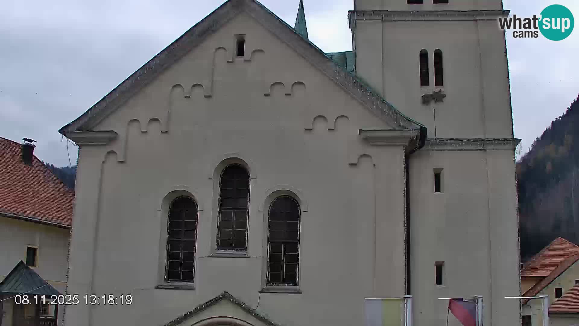 Črna na Koroškem Stadtzentrum | Koroška | Slowenien