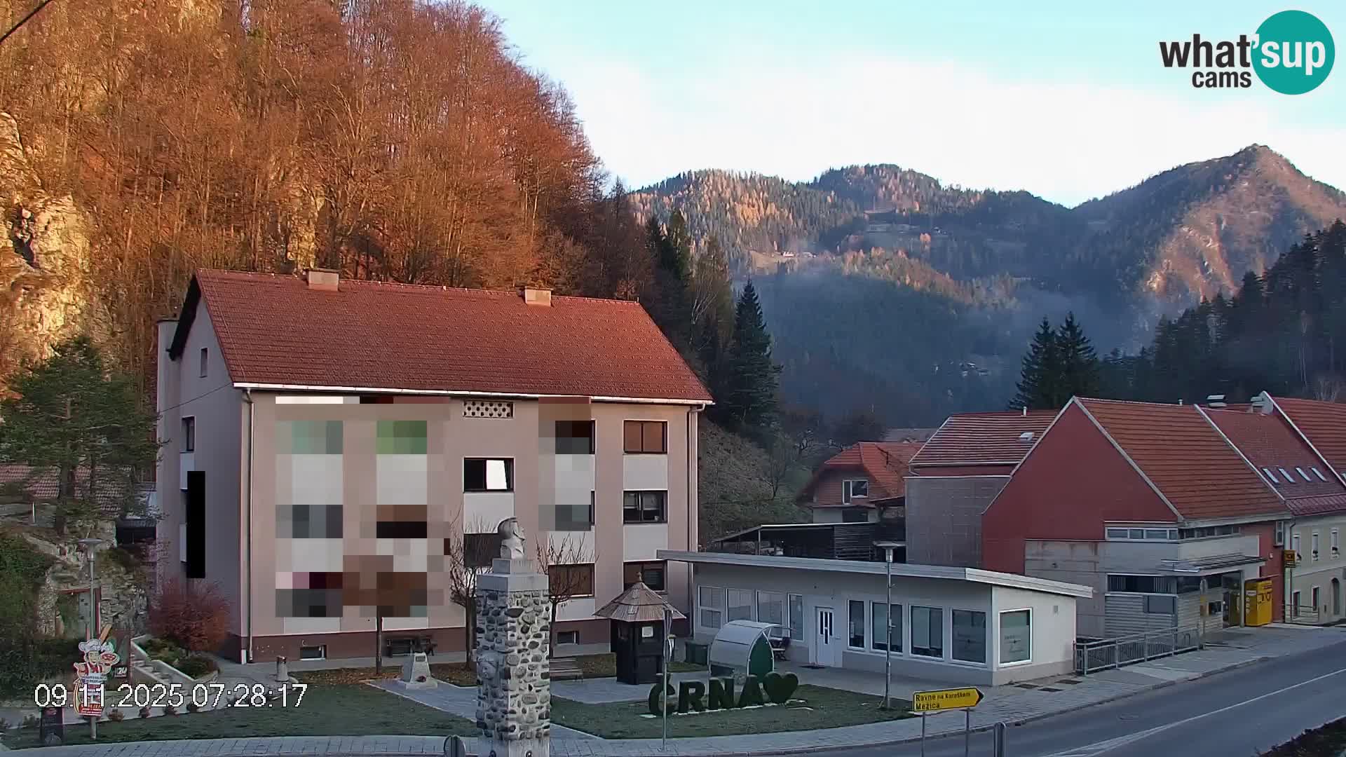 Črna na Koroškem mestno jedro | Koroška