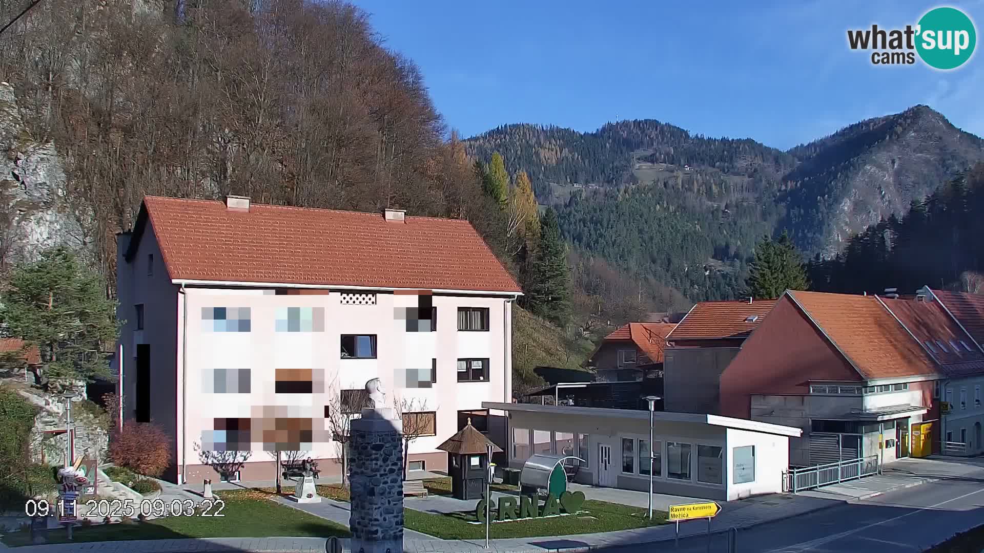 Črna na Koroškem mestno jedro | Koroška