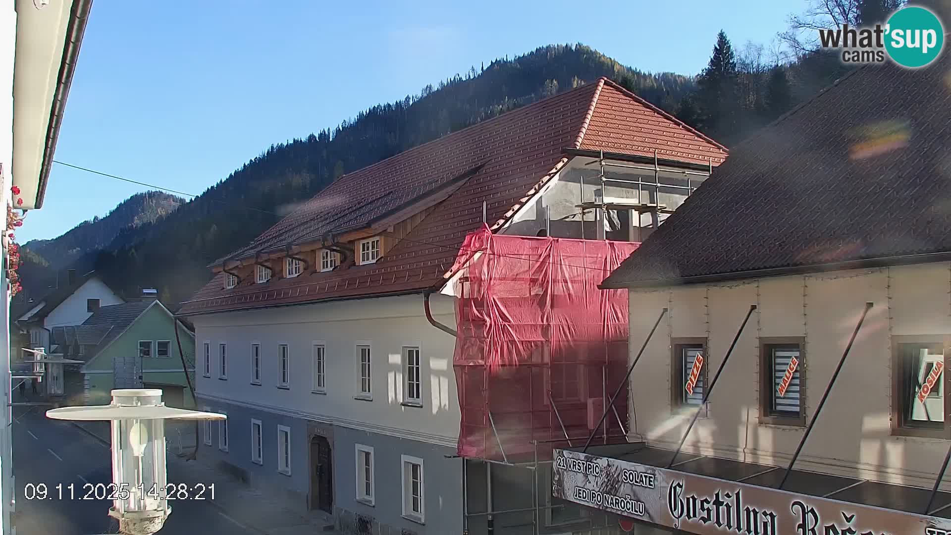 Črna na Koroškem Stadtzentrum | Koroška | Slowenien