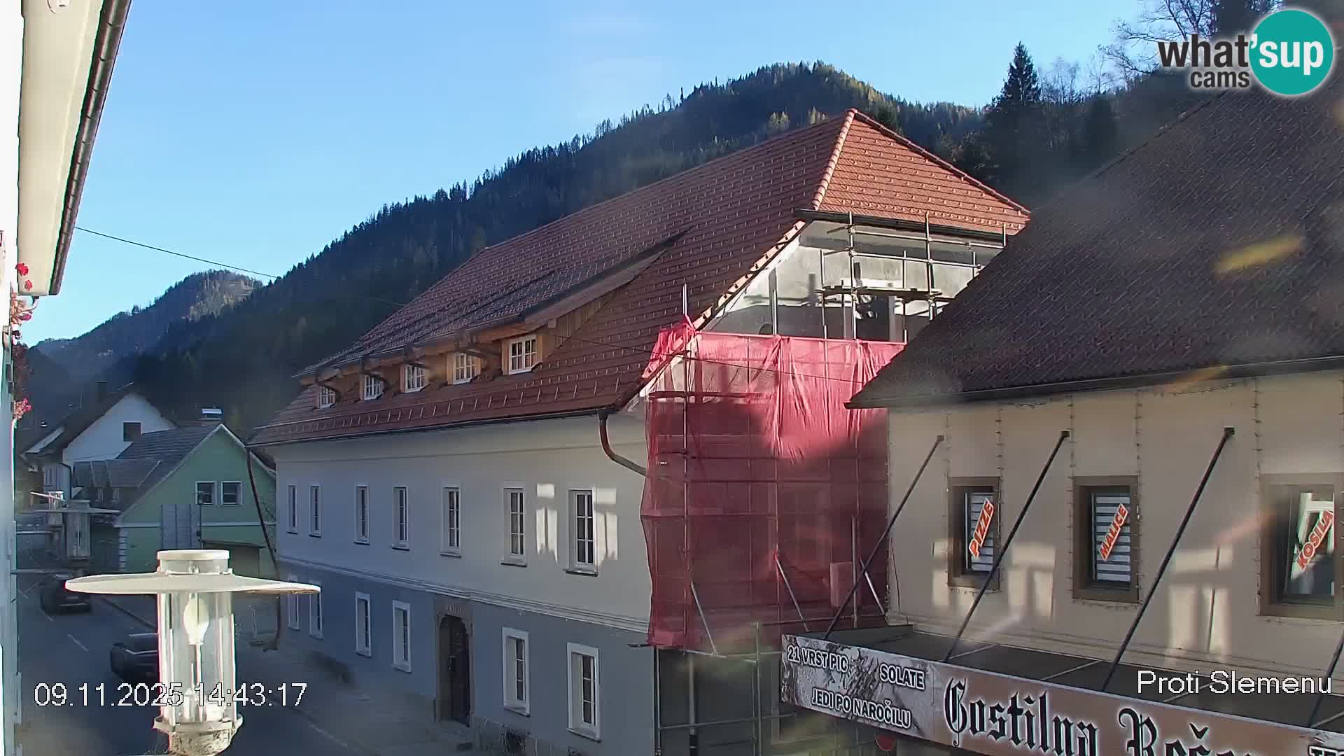 Črna na Koroškem Stadtzentrum | Koroška | Slowenien