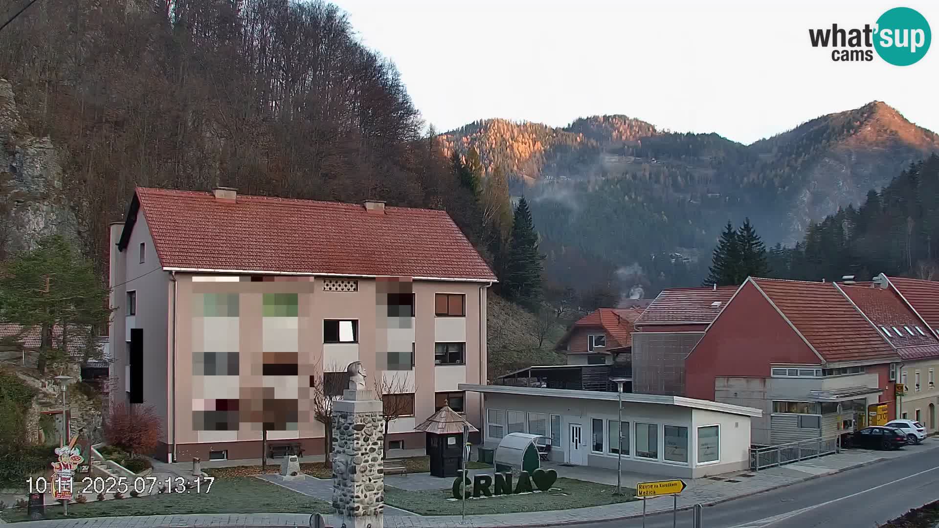 Črna na Koroškem Stadtzentrum | Koroška | Slowenien