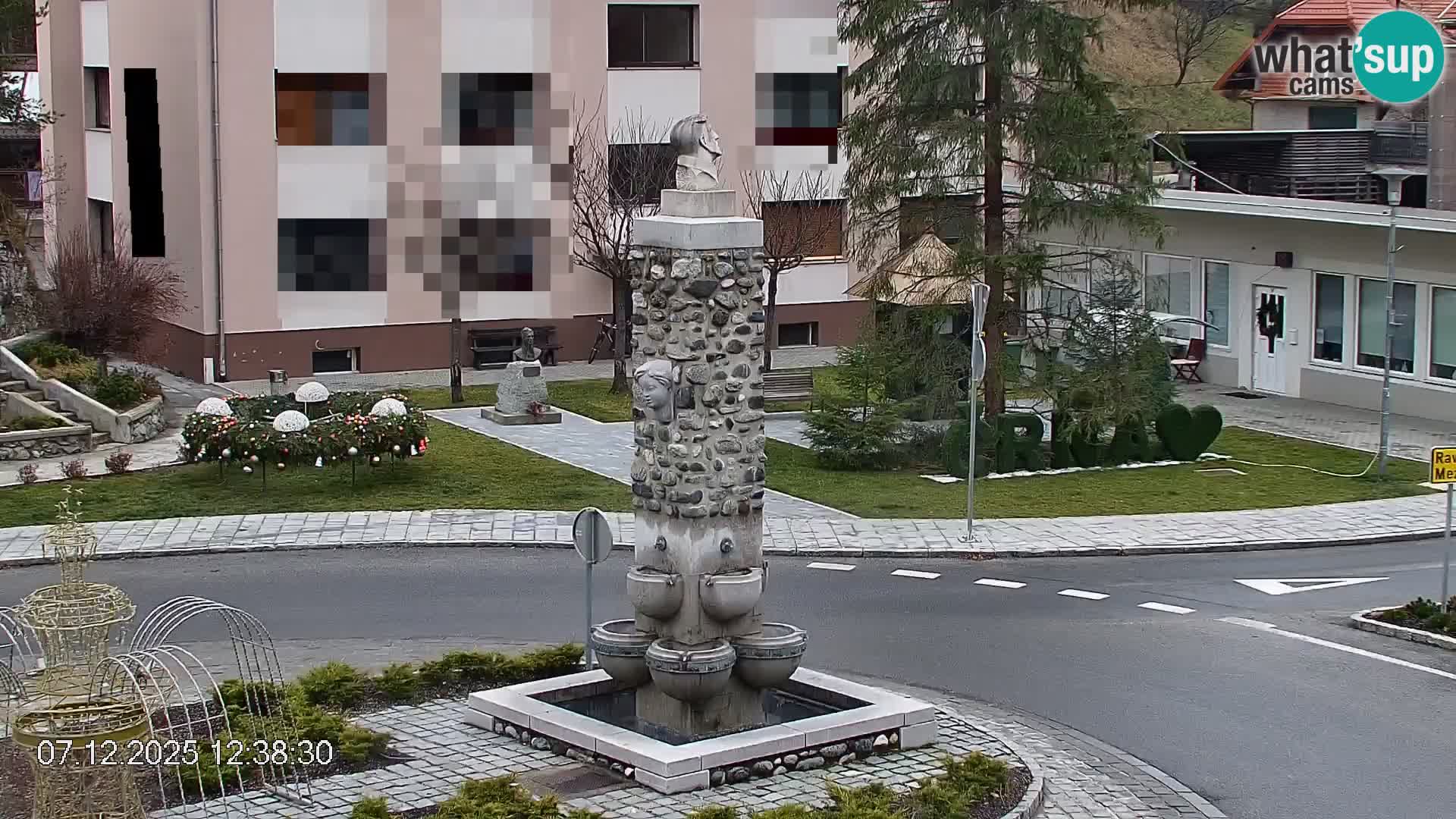 Črna na Koroškem Stadtzentrum | Koroška | Slowenien