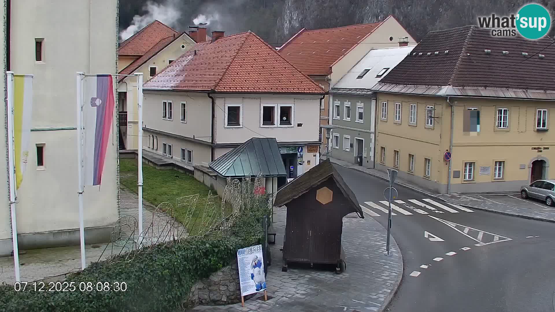 Črna na Koroškem Stadtzentrum | Koroška | Slowenien