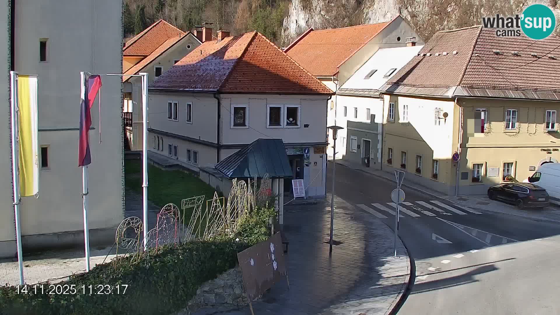 Črna na Koroškem Stadtzentrum | Koroška | Slowenien