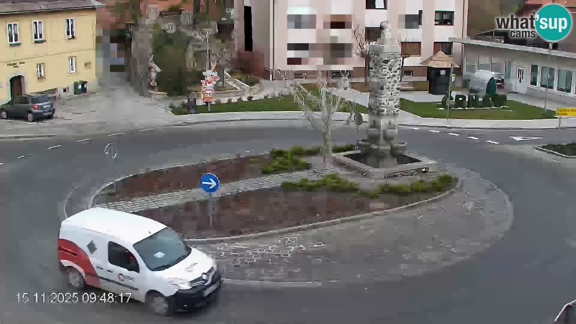 Črna na Koroškem Stadtzentrum | Koroška | Slowenien