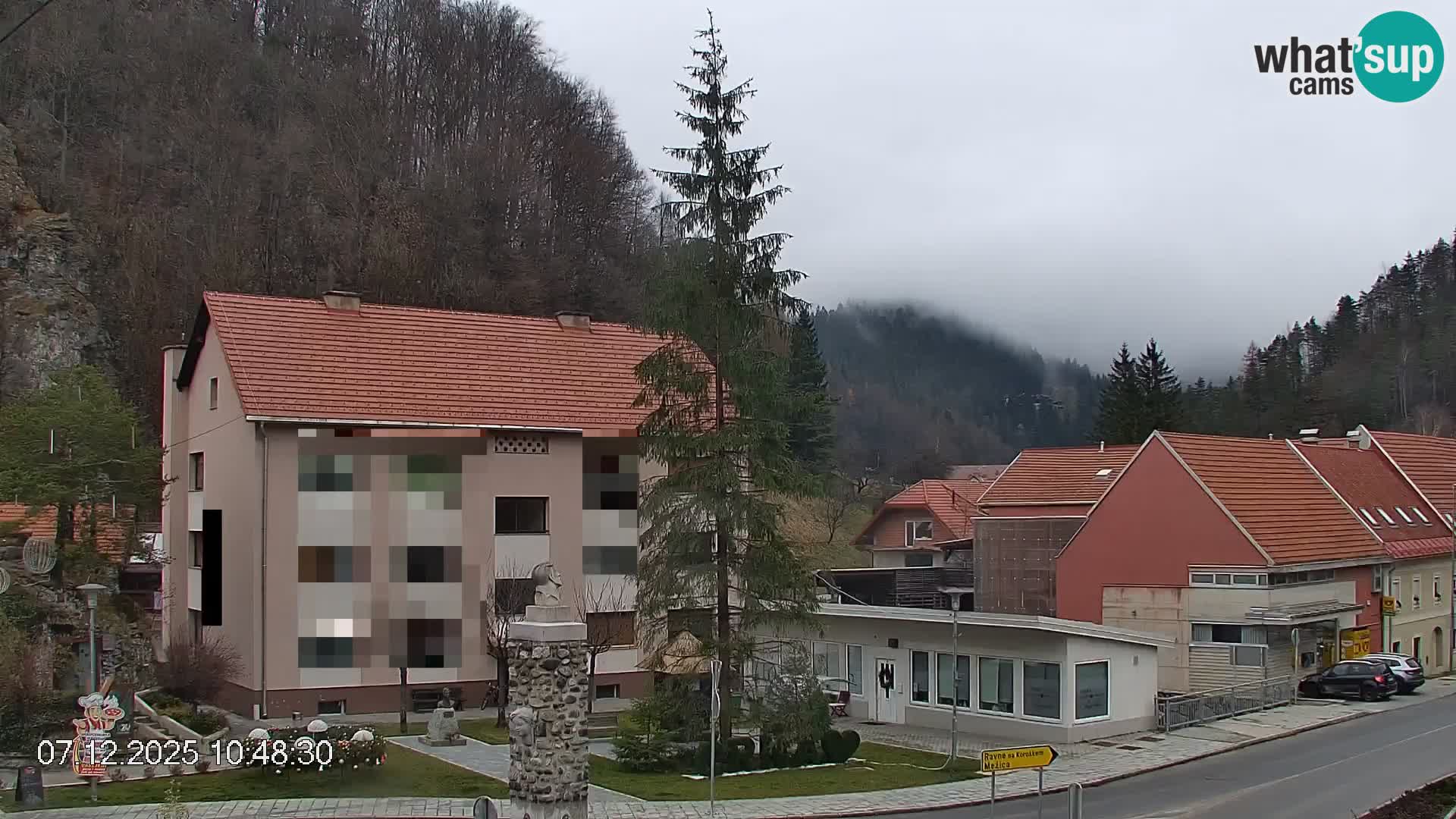 Črna na Koroškem Stadtzentrum | Koroška | Slowenien