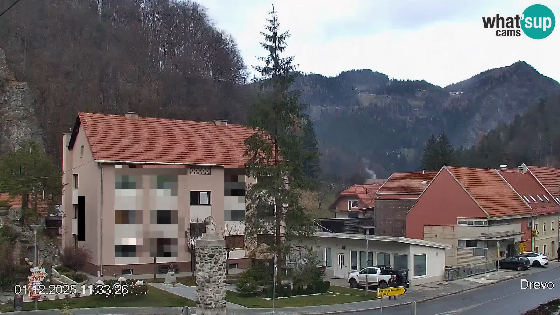 Črna na Koroškem Stadtzentrum | Koroška | Slowenien