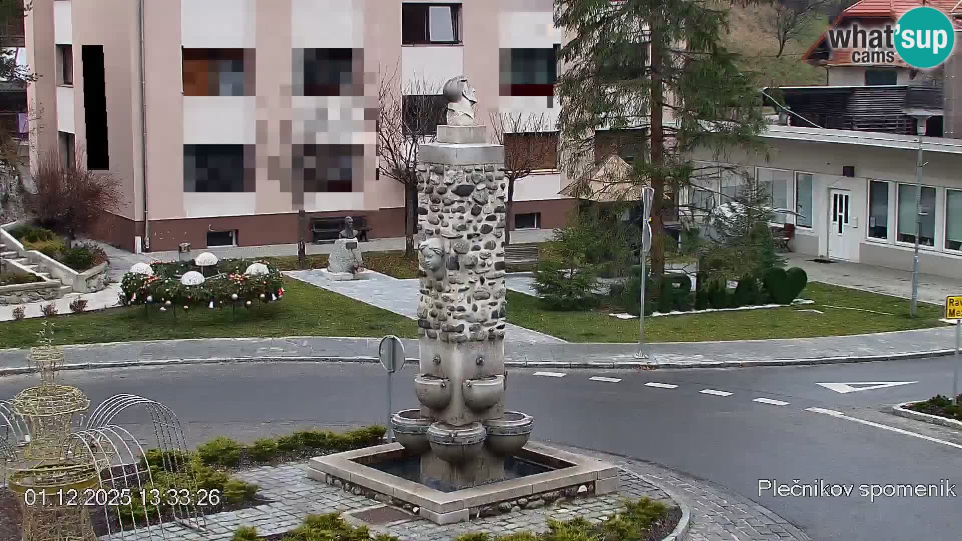 Črna na Koroškem Stadtzentrum | Koroška | Slowenien