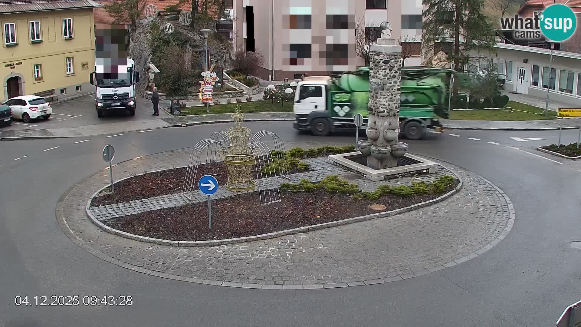 Črna na Koroškem Stadtzentrum | Koroška | Slowenien