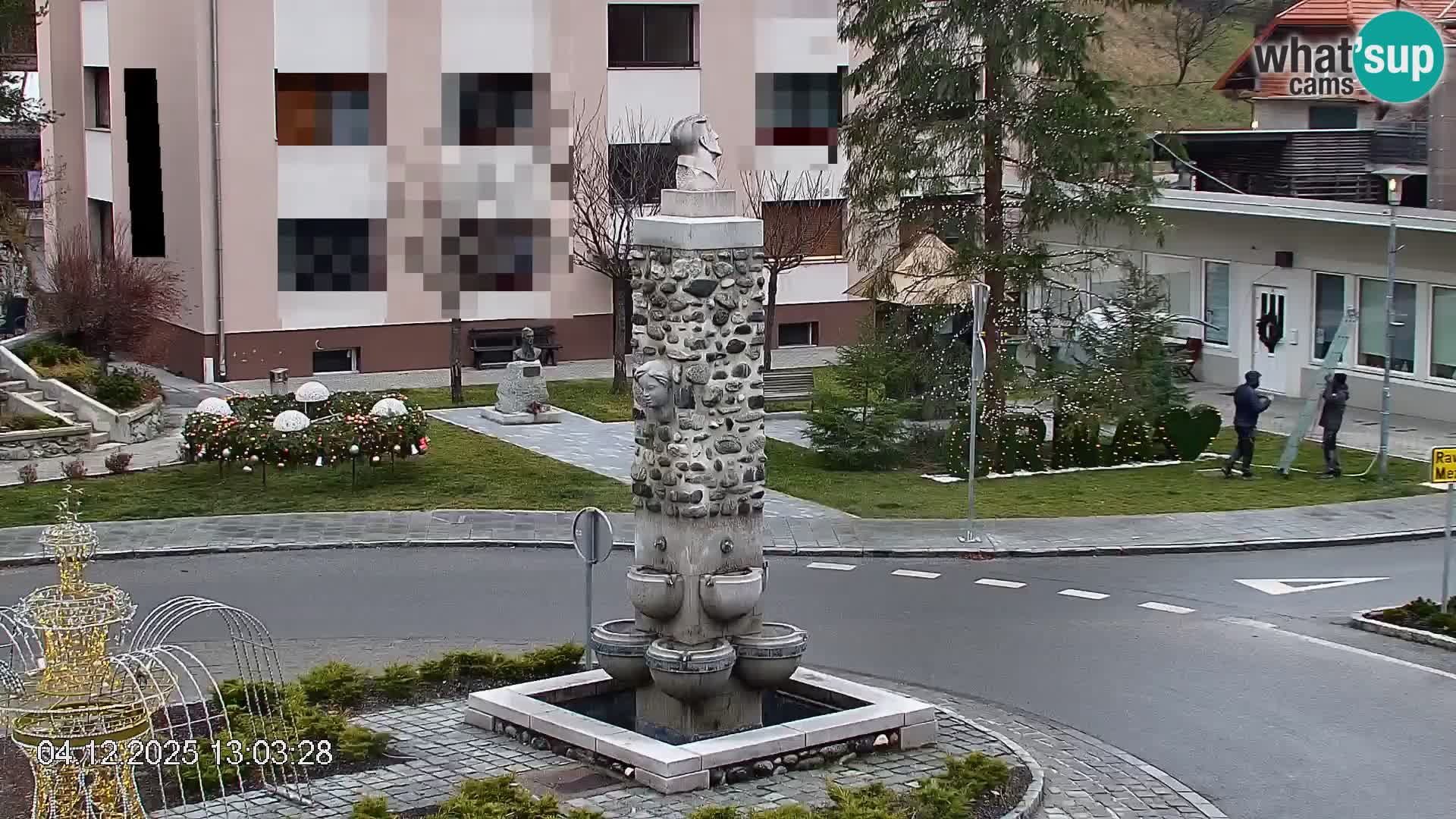 Črna na Koroškem Stadtzentrum | Koroška | Slowenien