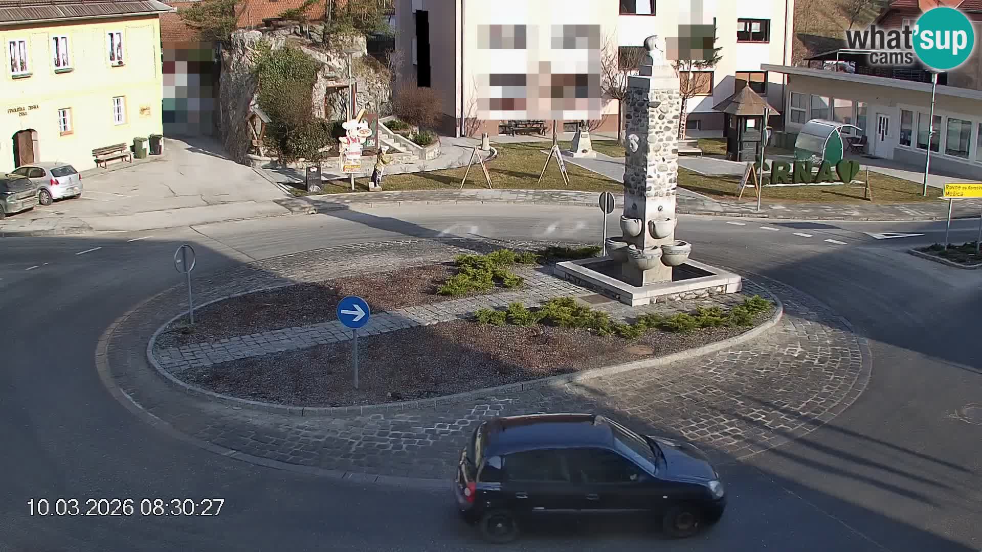 Črna na Koroškem Stadtzentrum | Koroška | Slowenien