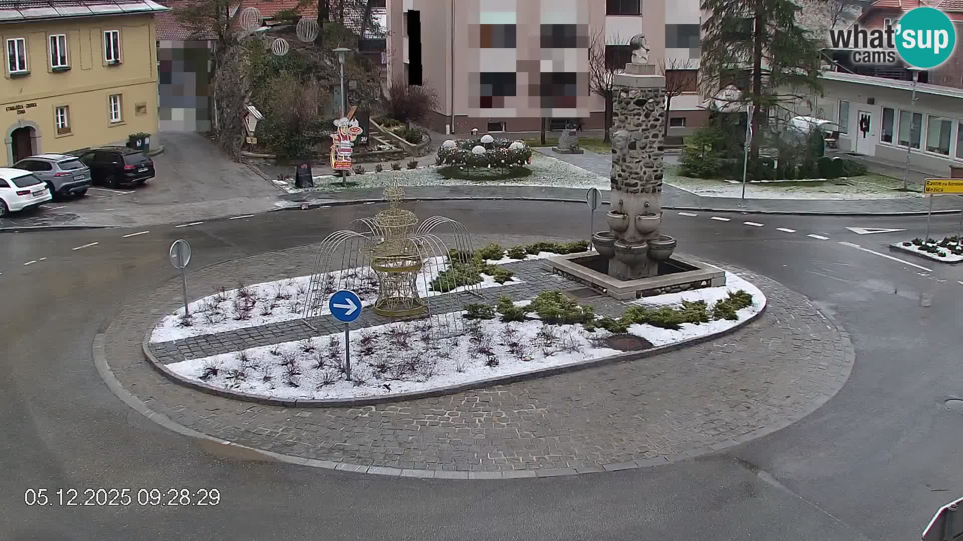 Črna na Koroškem Stadtzentrum | Koroška | Slowenien