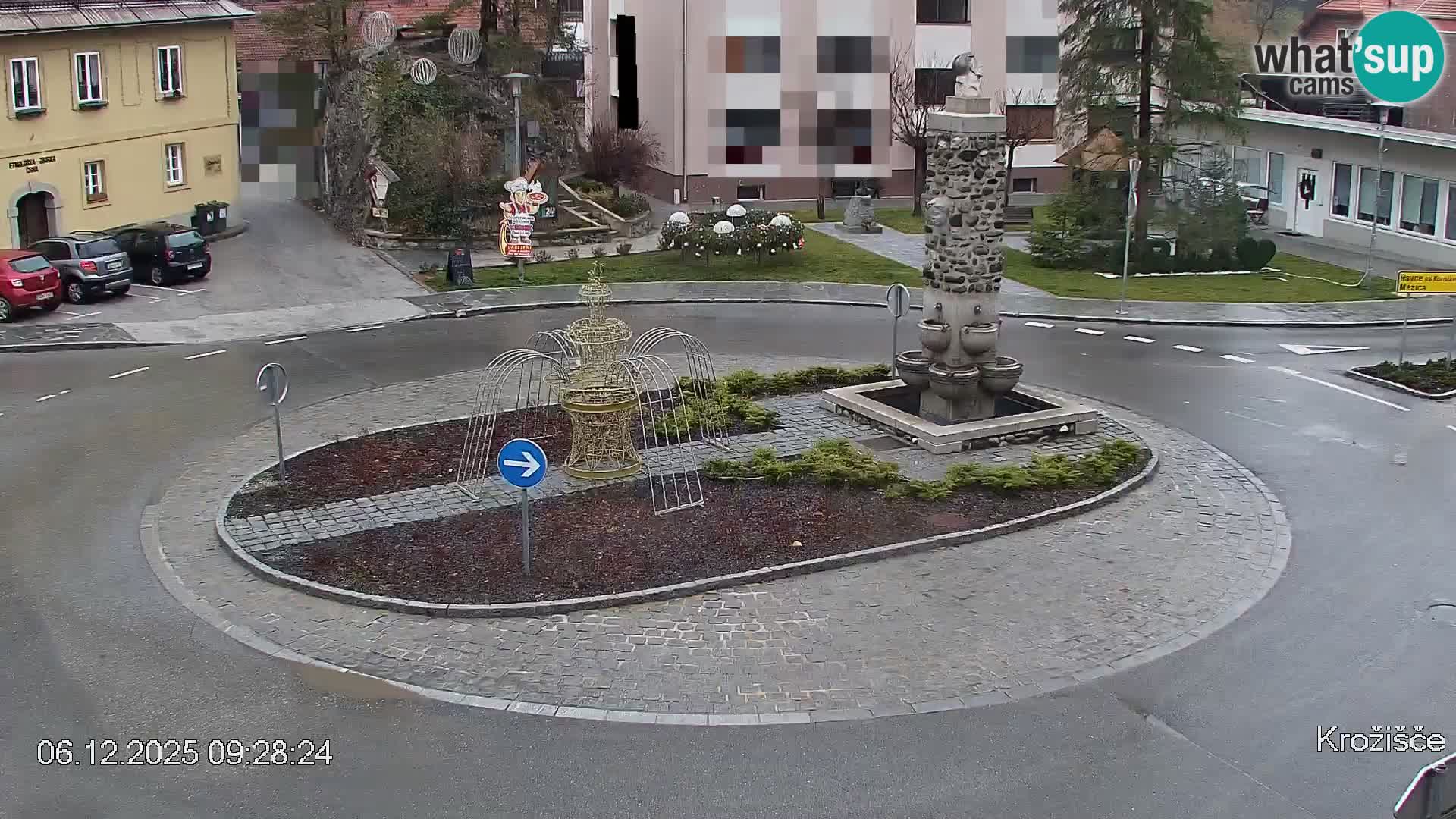 Črna na Koroškem Stadtzentrum | Koroška | Slowenien