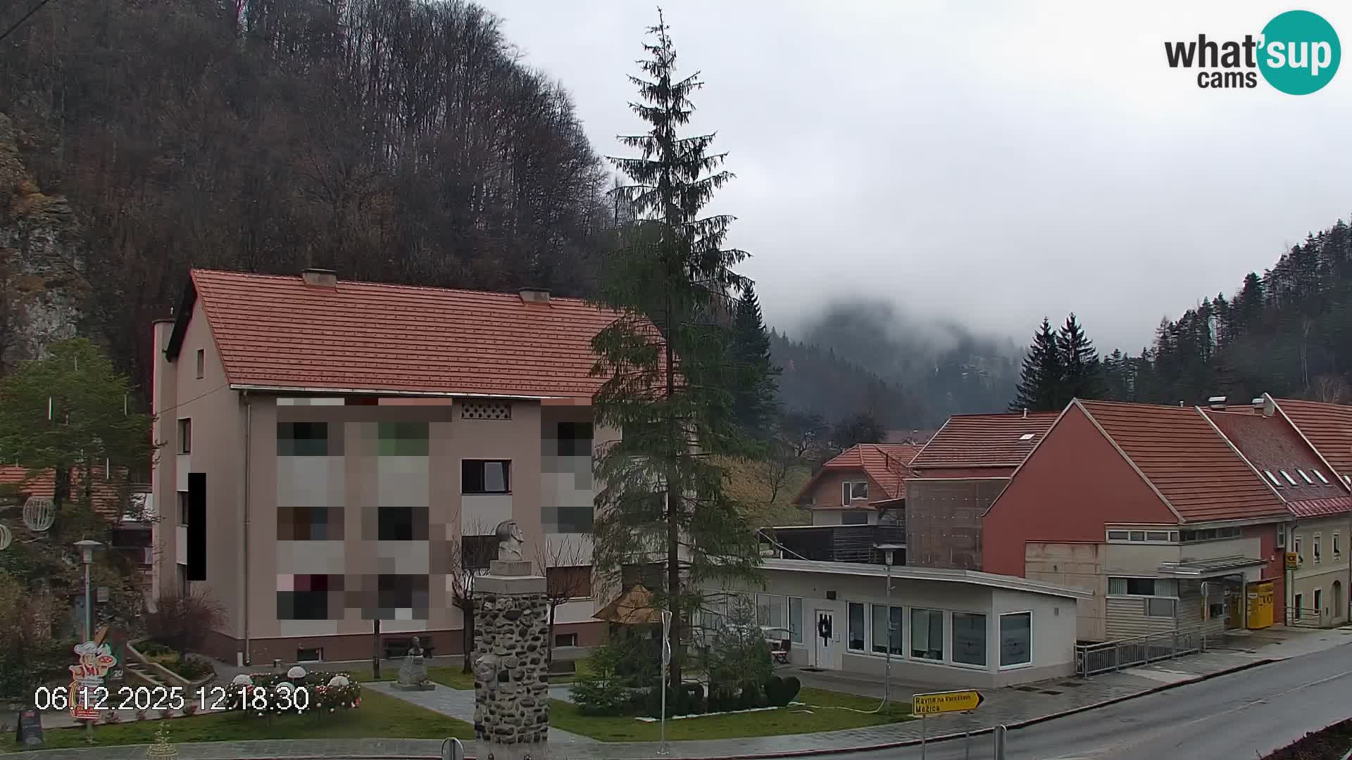 Črna na Koroškem Stadtzentrum | Koroška | Slowenien
