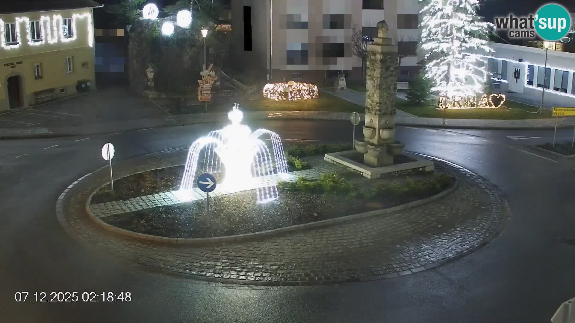 Črna na Koroškem Stadtzentrum | Koroška | Slowenien