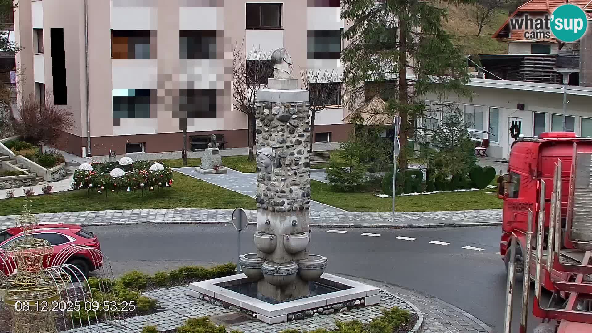 Črna na Koroškem Stadtzentrum | Koroška | Slowenien