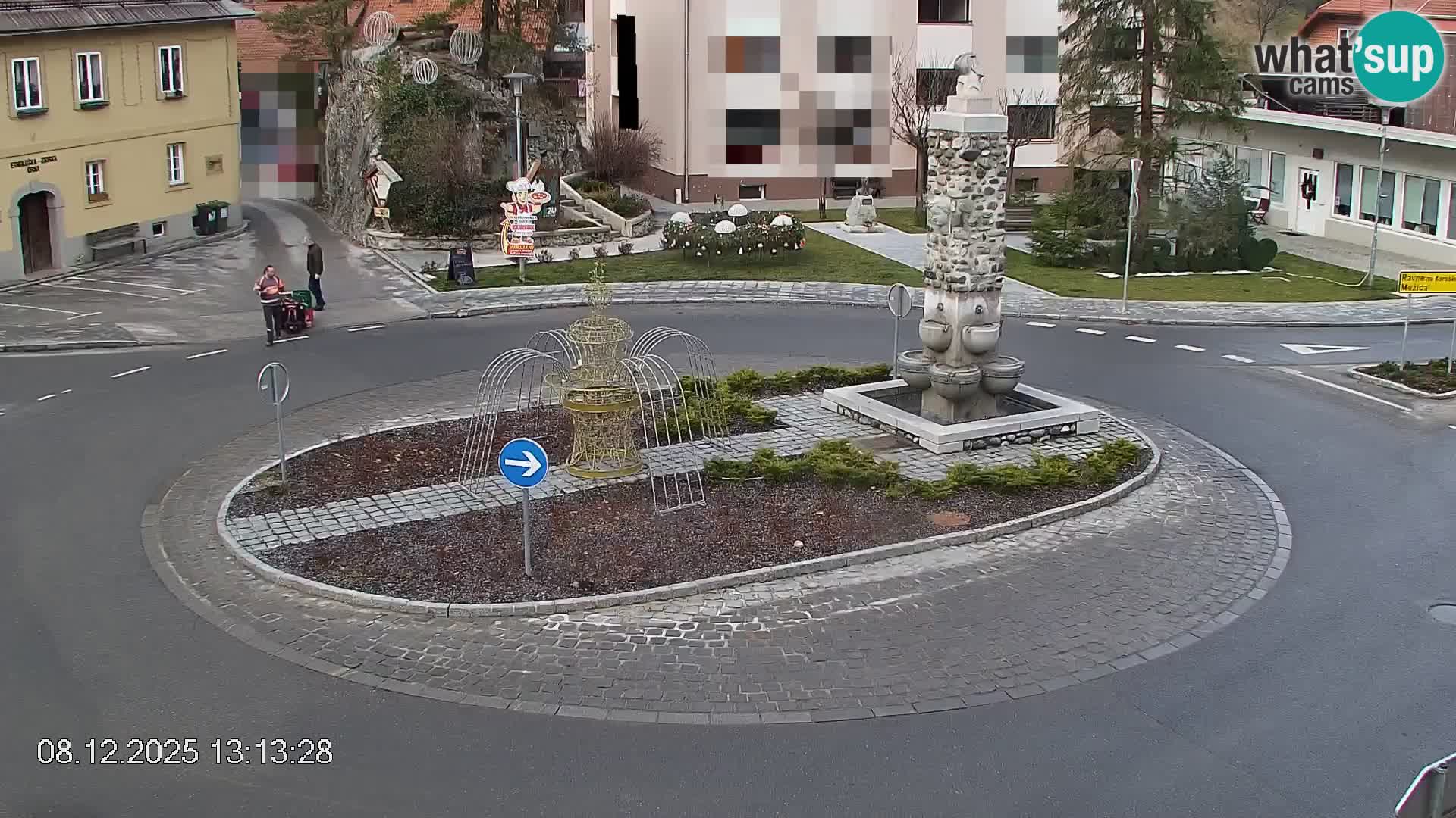 Črna na Koroškem Stadtzentrum | Koroška | Slowenien